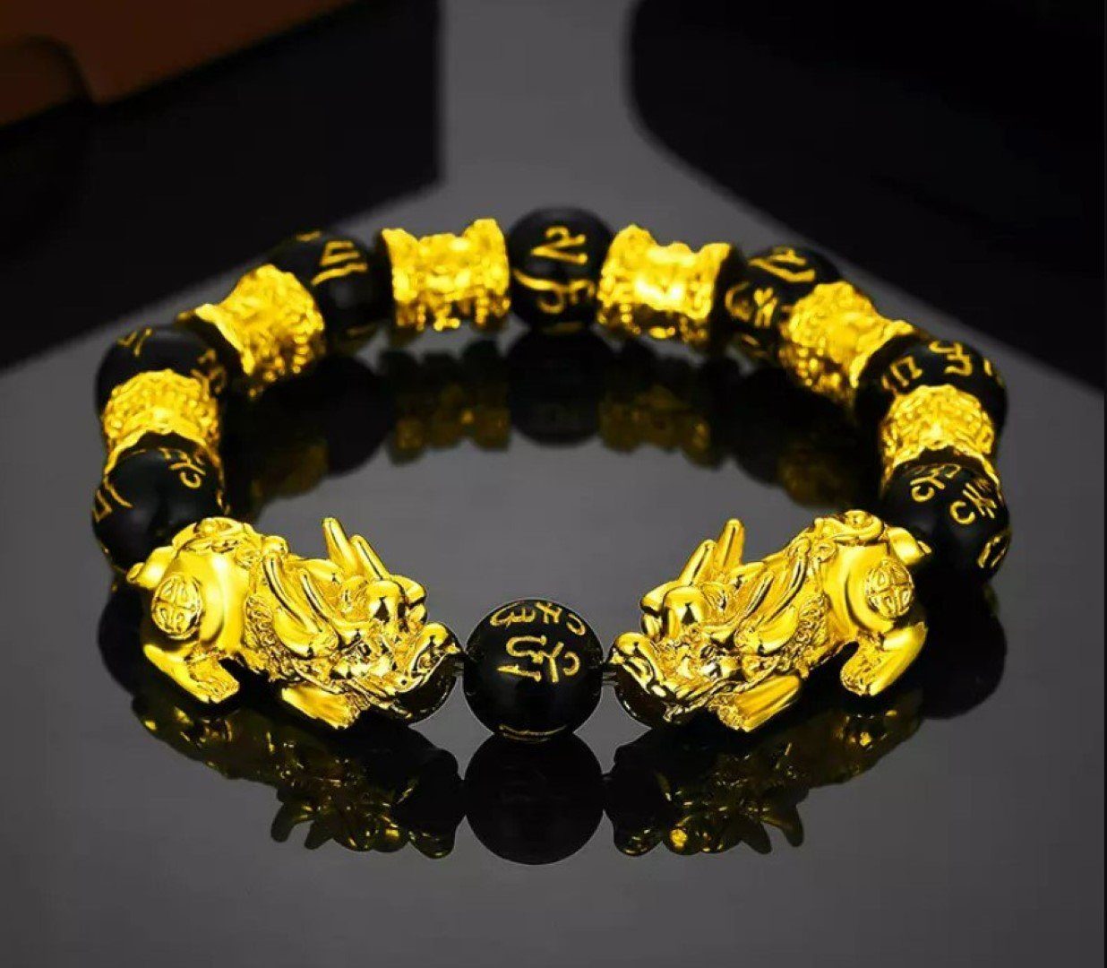 Saraswati Armband Armband "Pi Xiu" goldfarben, günstig online kaufen