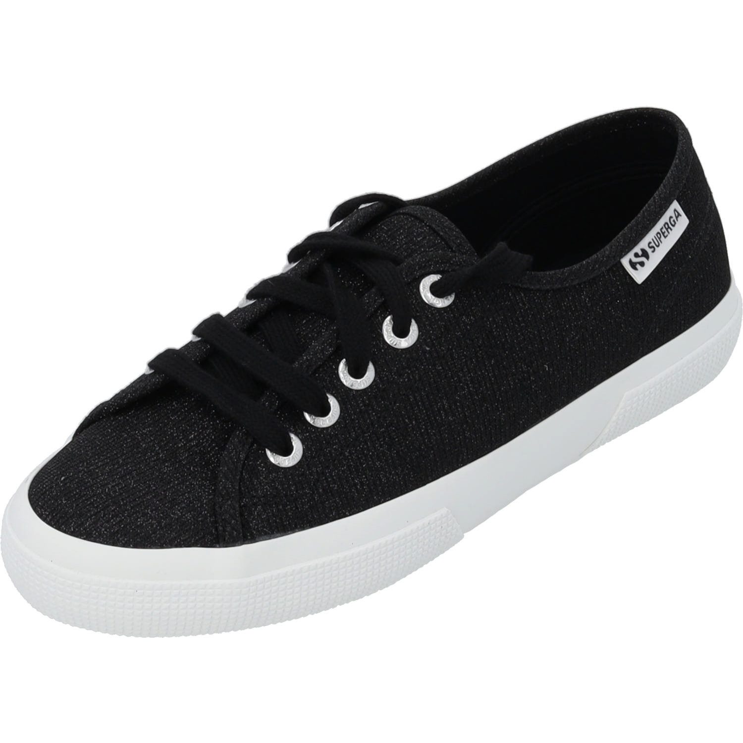 Superga 3750 Jersey Lame S4135ZW Schnürschuh