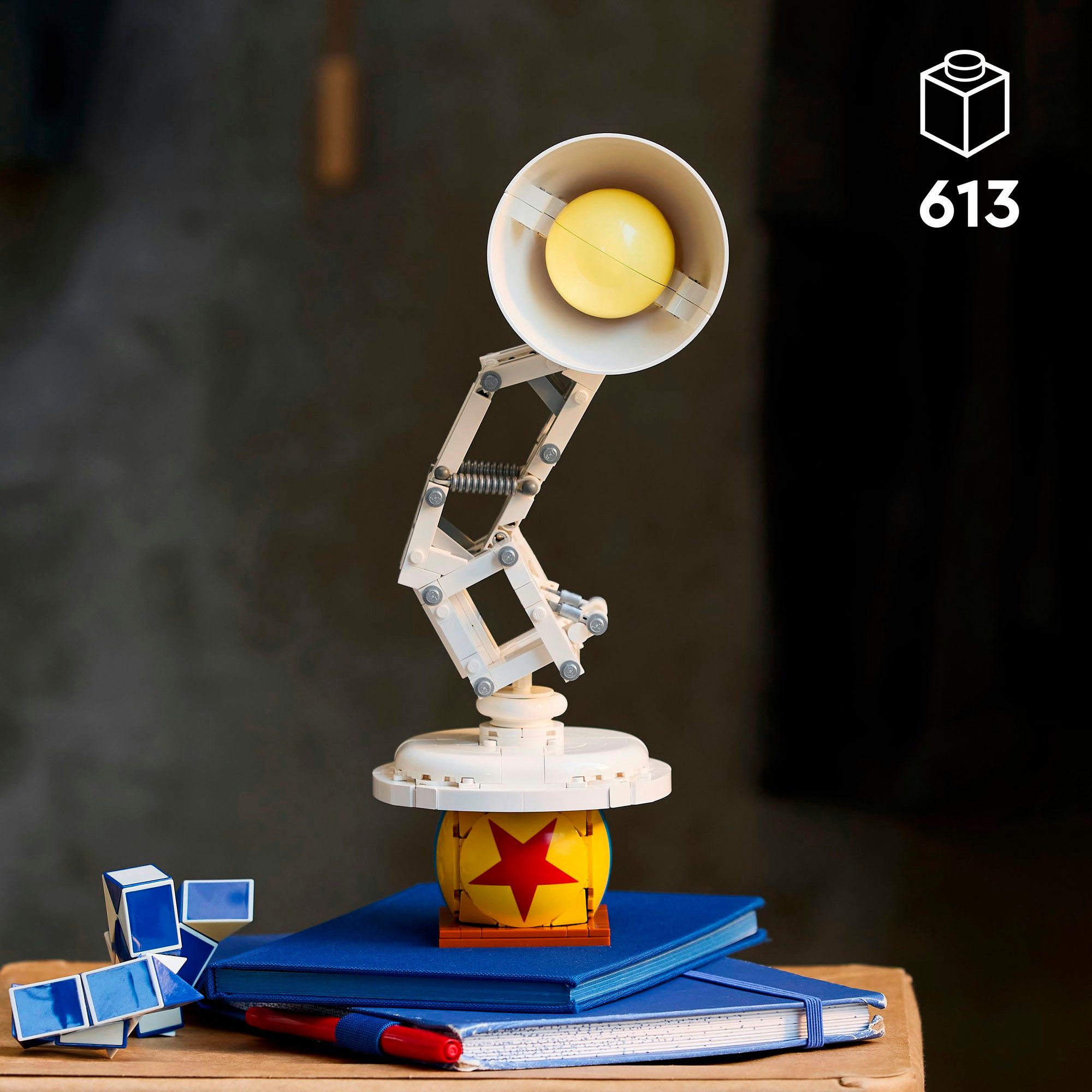 LEGO® Disney Pixar Luxo Jr. (21357), LEGO Ideas Konstruktionsspielsteine, (613 St), Made in Europe – Bild 3 von 5