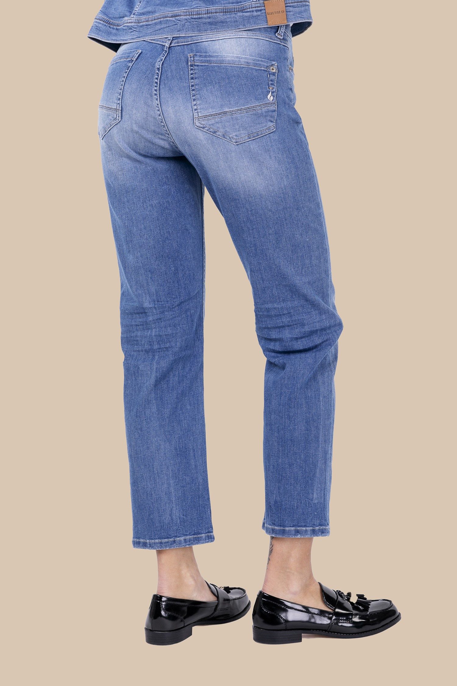 BLUE FIRE Stretch-Jeans BLUE FIRE JULIE pacific 1147.234