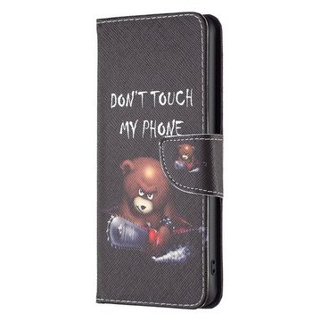 Wigento Handyhülle Für Xiaomi Redmi Note 13 Kunstleder Schutz Tasche Hülle Book Motiv 6