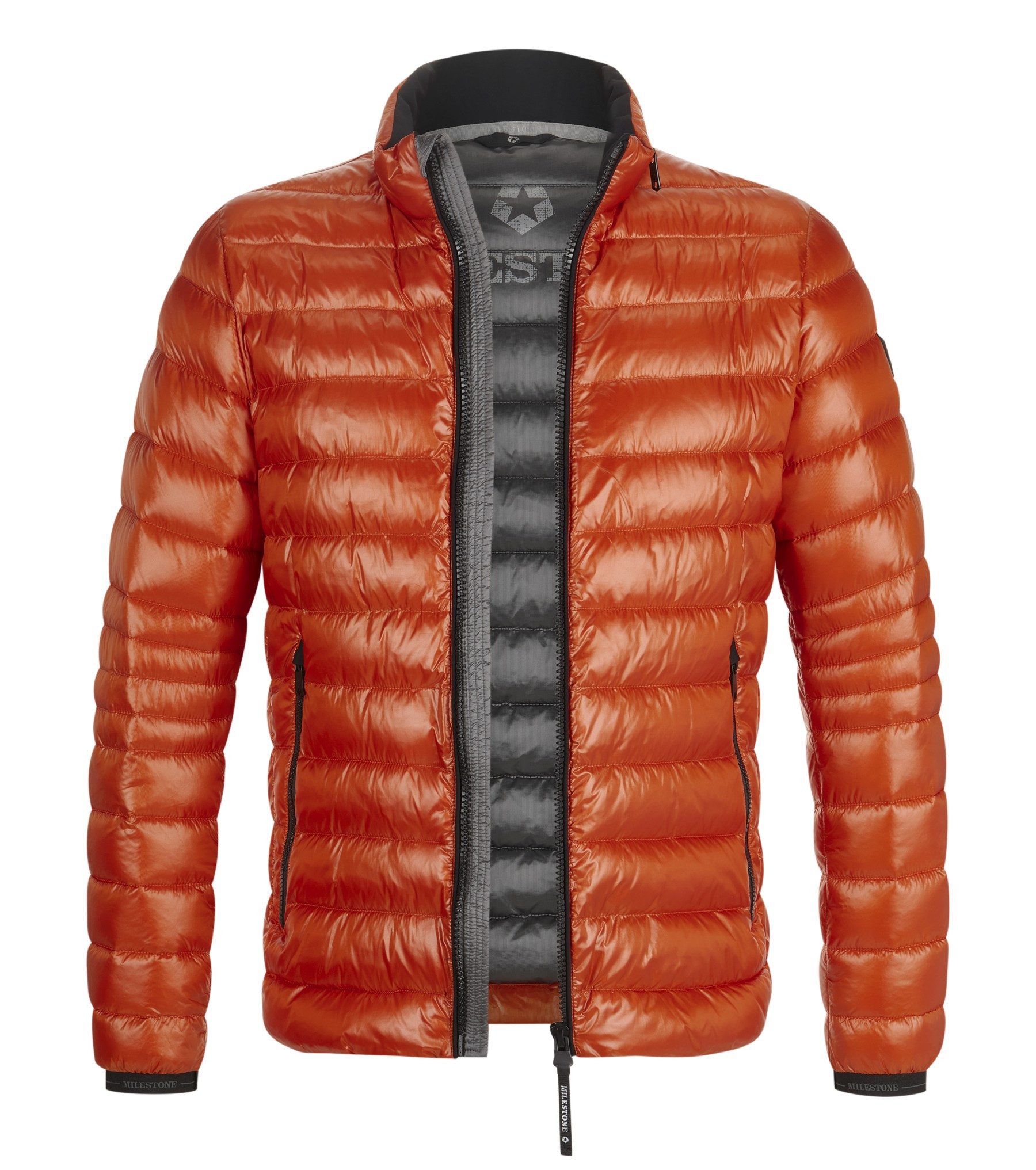 Milestone Steppjacke High-Shine Oberstoff mit wasserabweisender Ausrüstung, winddicht