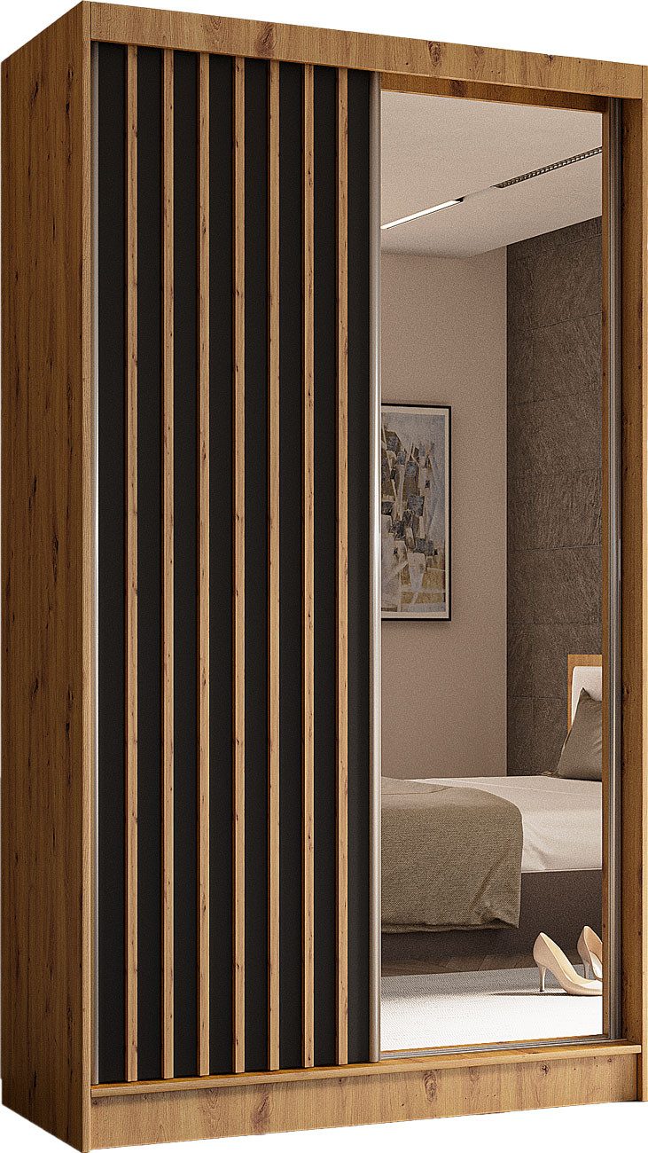 WFL GROUP Kleiderschrank Venus mit Schwebetüren, günstig online kaufen