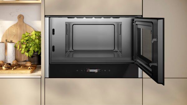 NEFF Einbau-Mikrowelle NR4WR21N1, Mikrowelle, 21 l, Schnelles Auftauen, Erhitzen und perfektes Zubereiten