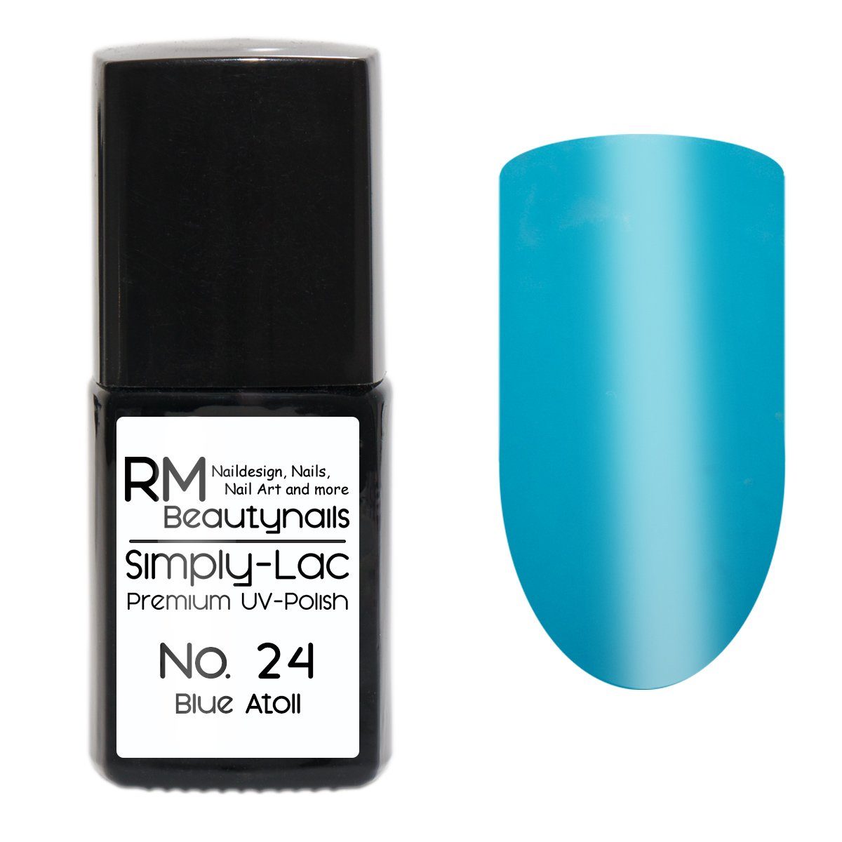 RM Beautynails UV-Nagellack Simply Lac Premium UV-Nagellack UV-Polish 10ml Gellack Shellac, Haltbarkeit bis zu drei Wochen / Hybrid-Lack