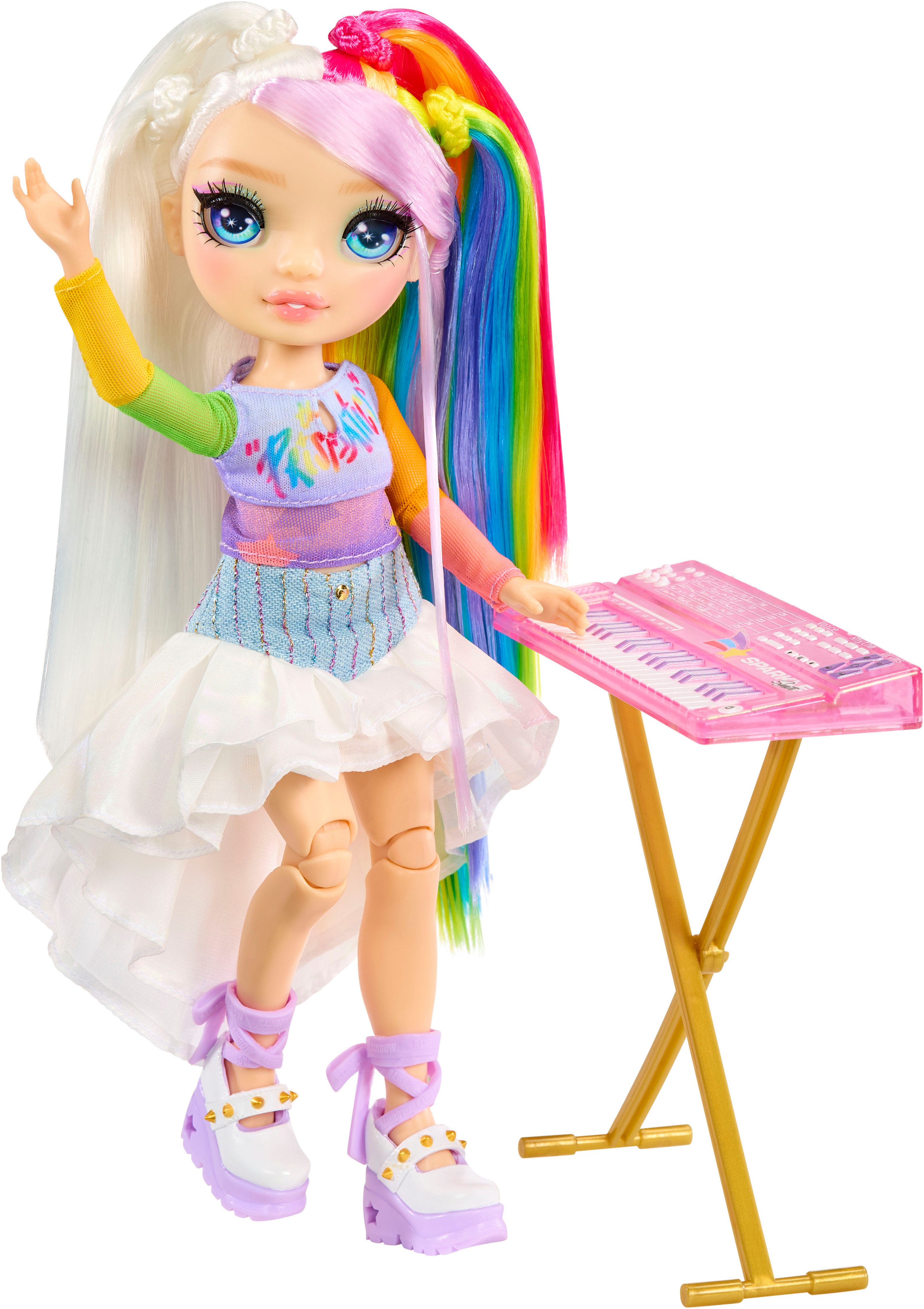 Rainbow High Anziehpuppe Jr High Rockband Fashion Dolls -Amaya