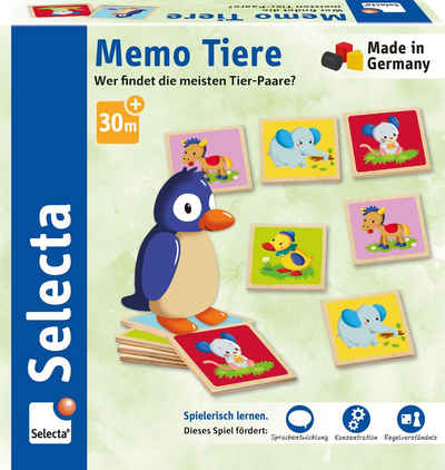 Selecta Spiel, Memo »Tiere«, Made in Germany