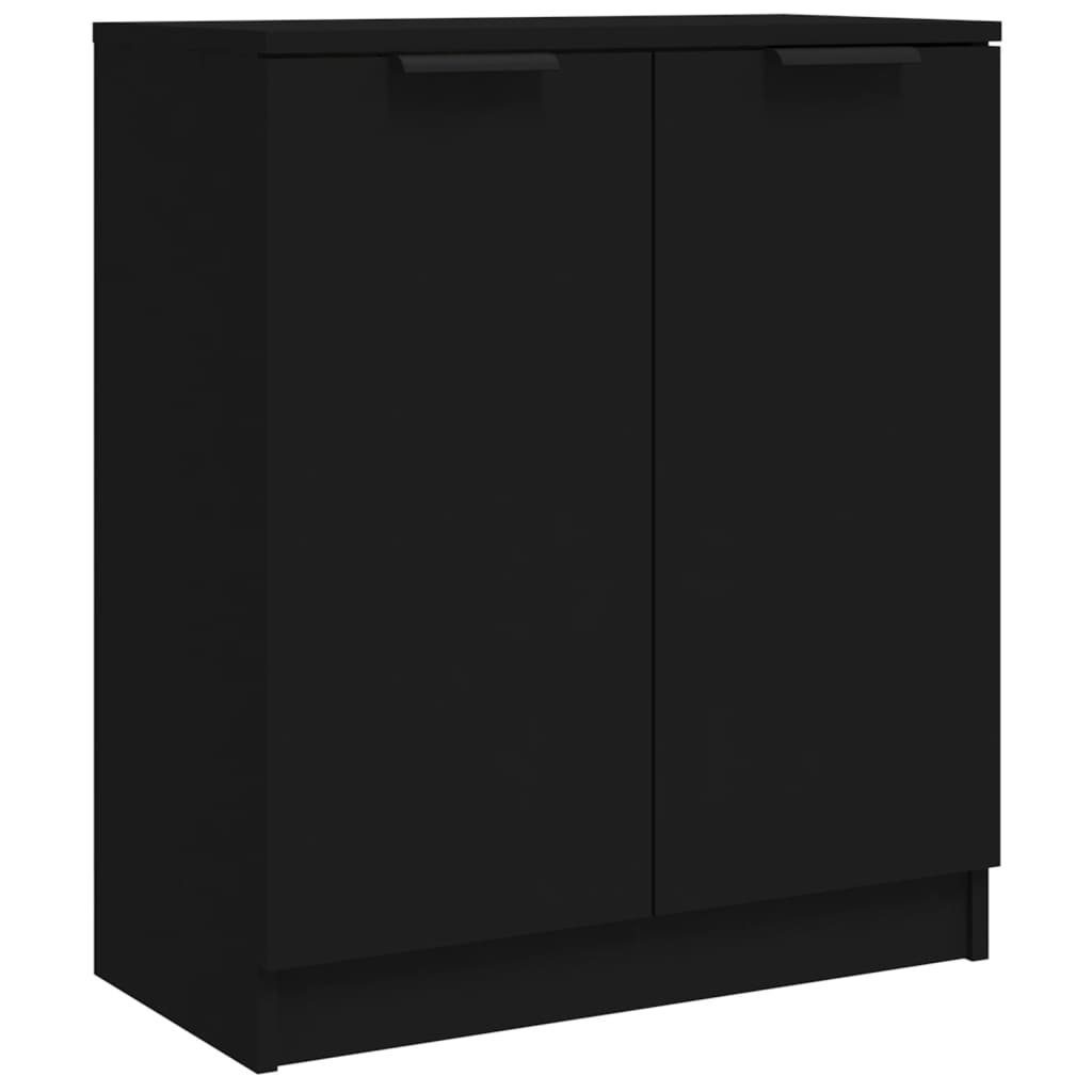 furnicato Sideboard Schwarz 60x30x70 cm Holzwerkstoff günstig online kaufen