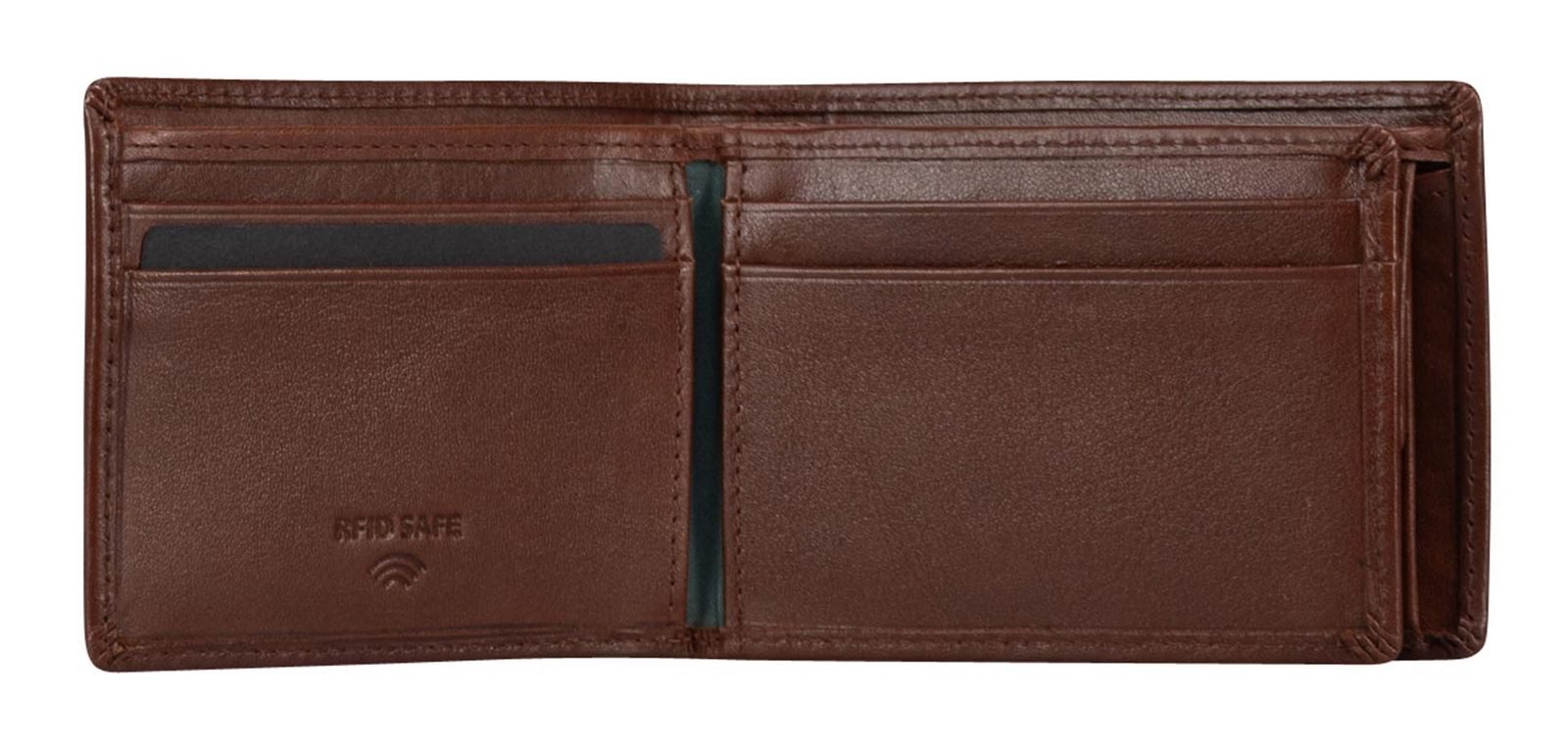 Jost Geldbörse Wallet, aus echtem Leder mit RFID-Blocker Schutz
