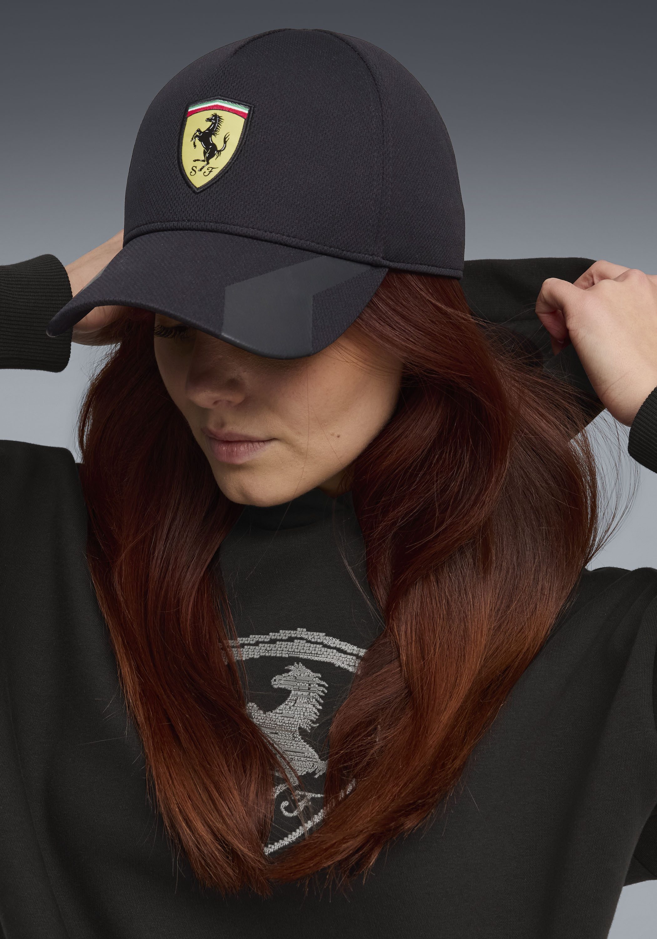 PUMA Baseball Cap FERRARI BB CAP verstellbare Passform, sportlicher Stil, leichtes Design