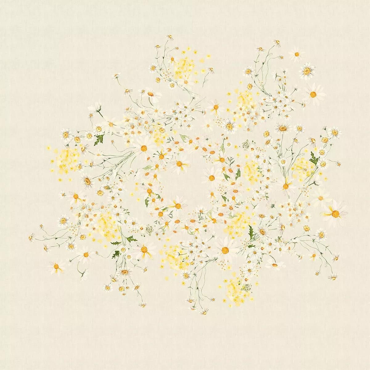 Garnier Thiebaut Tischdecke Garnier-Thiebaut Tischwäschekollektion Daisy, bedruckt