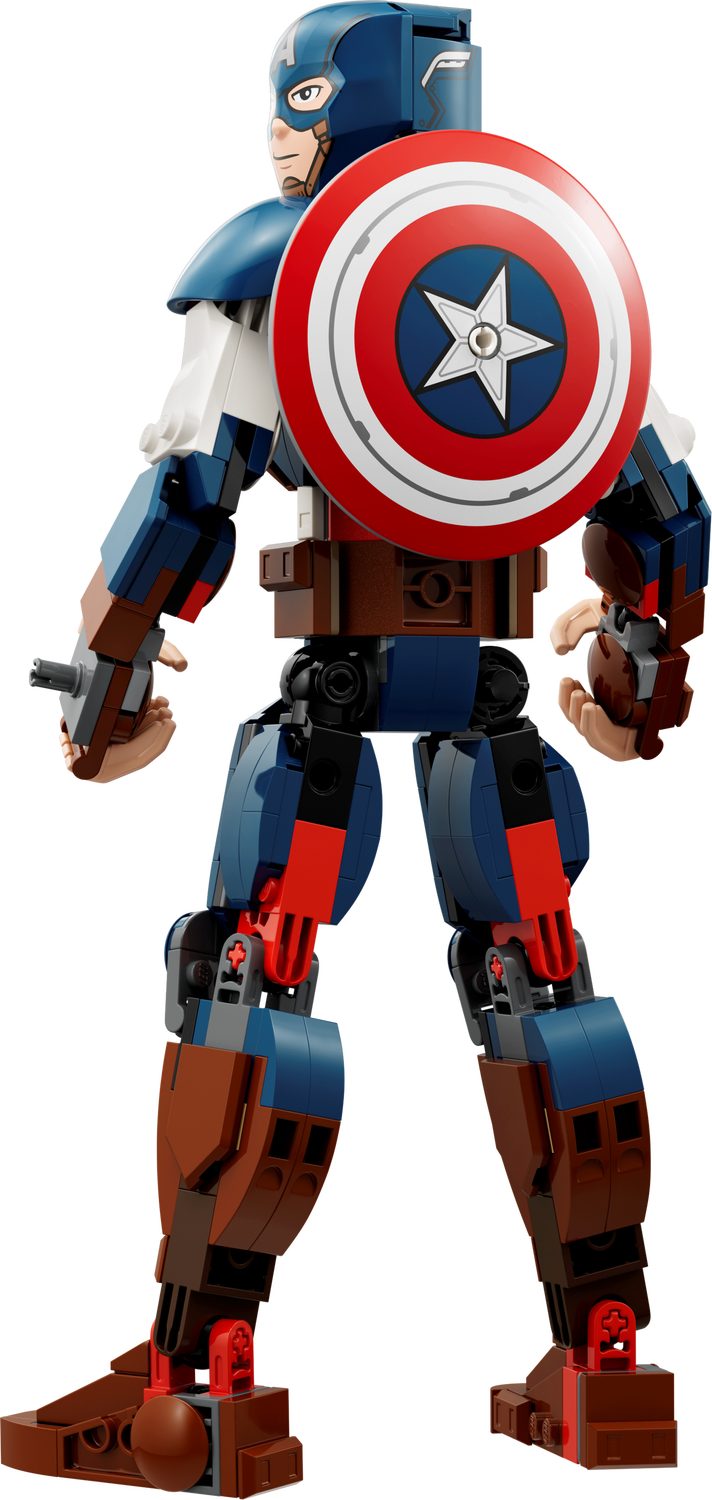 LEGO® LEGO 76258 Marvel Super Heroes Captain America Baufigur Spielbausteine, (Set, 310 St., Unterhaltung)