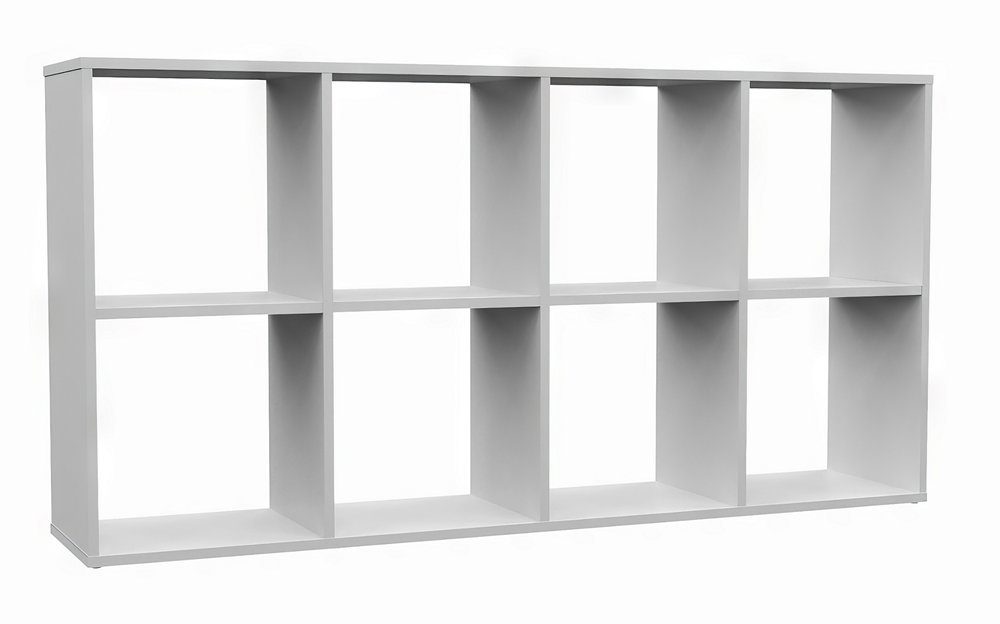 ibonto Bücherregal Modernes 2X4 Vielseitiges Würfelregal & Standregal Wohnzimmer&Büro