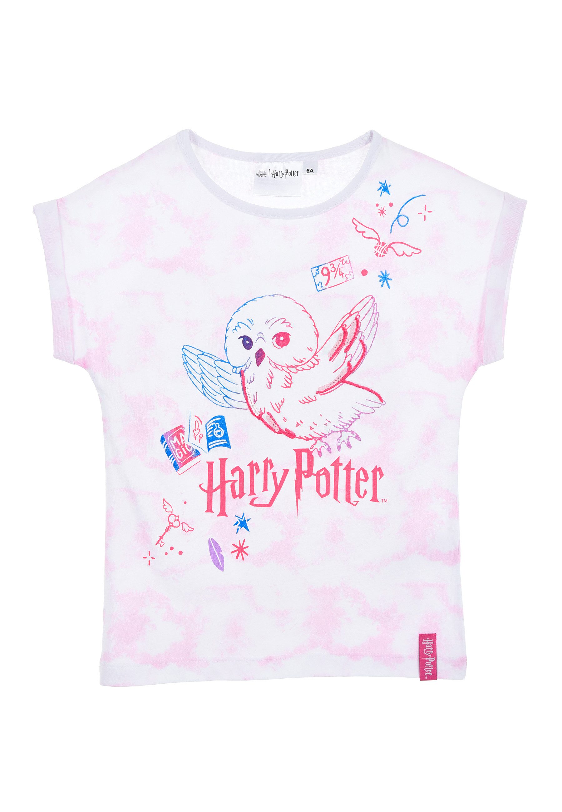 Harry Potter T-Shirt Hedwig Kinder Mädchen T-Shirt