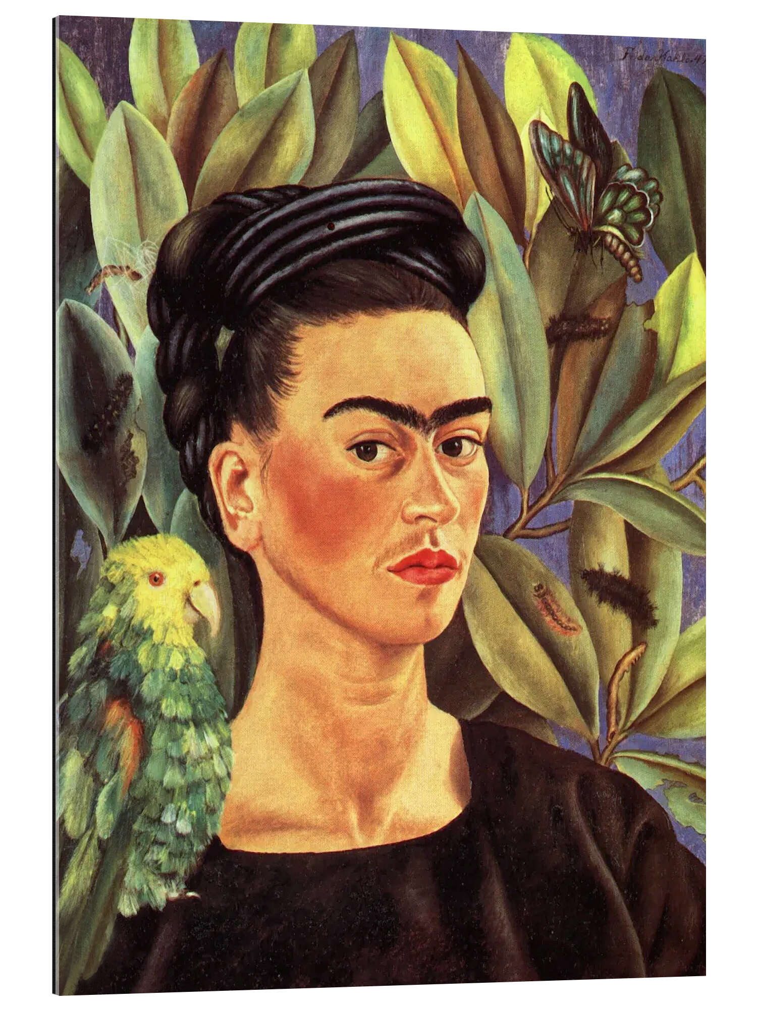 Wandbild Selbstporträt mit Bonito, 1941