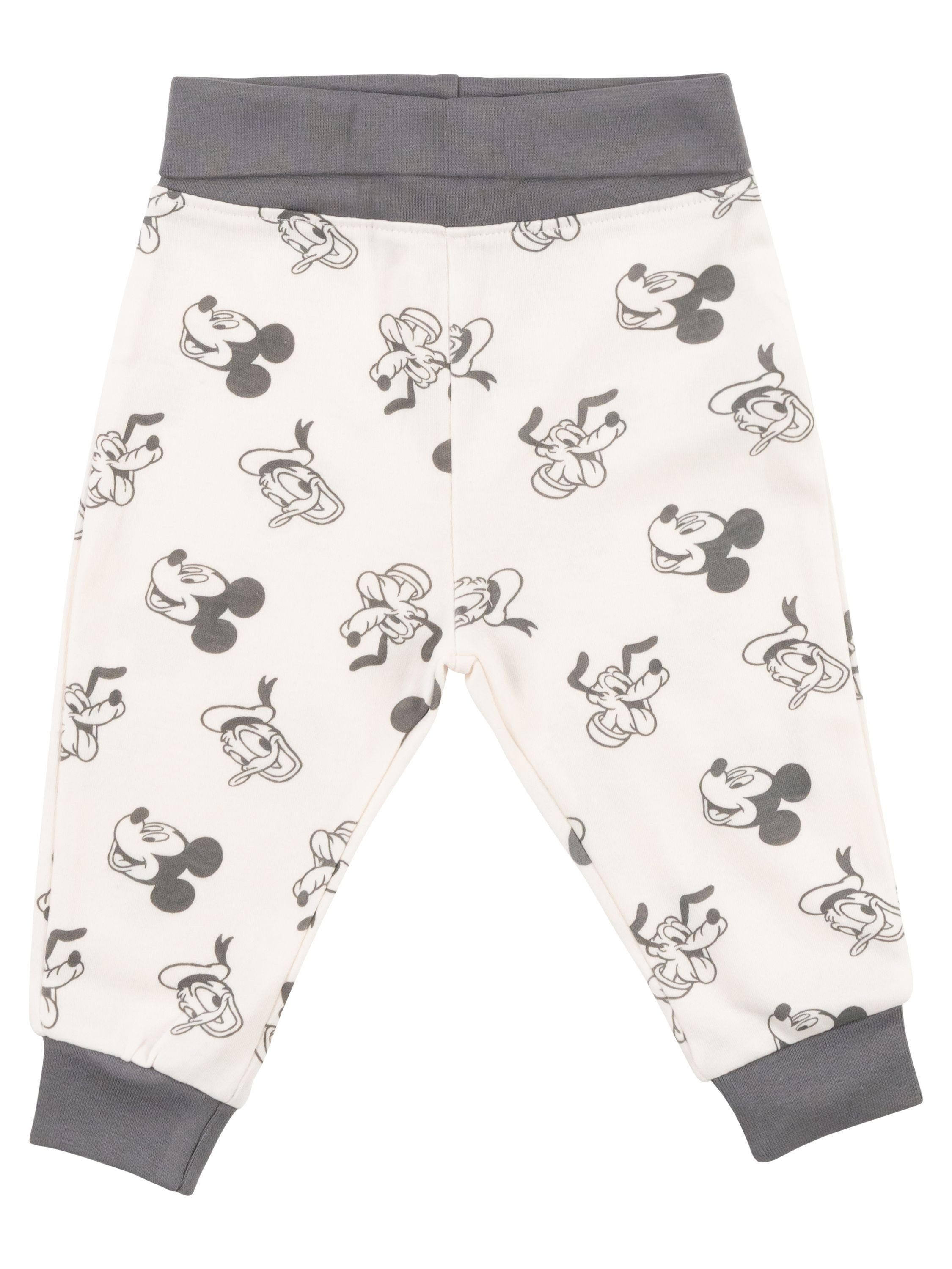United Labels® Stoffhose Disney Mickey Mouse Baby Hose Babyhose Babykleidung (2er Pack)