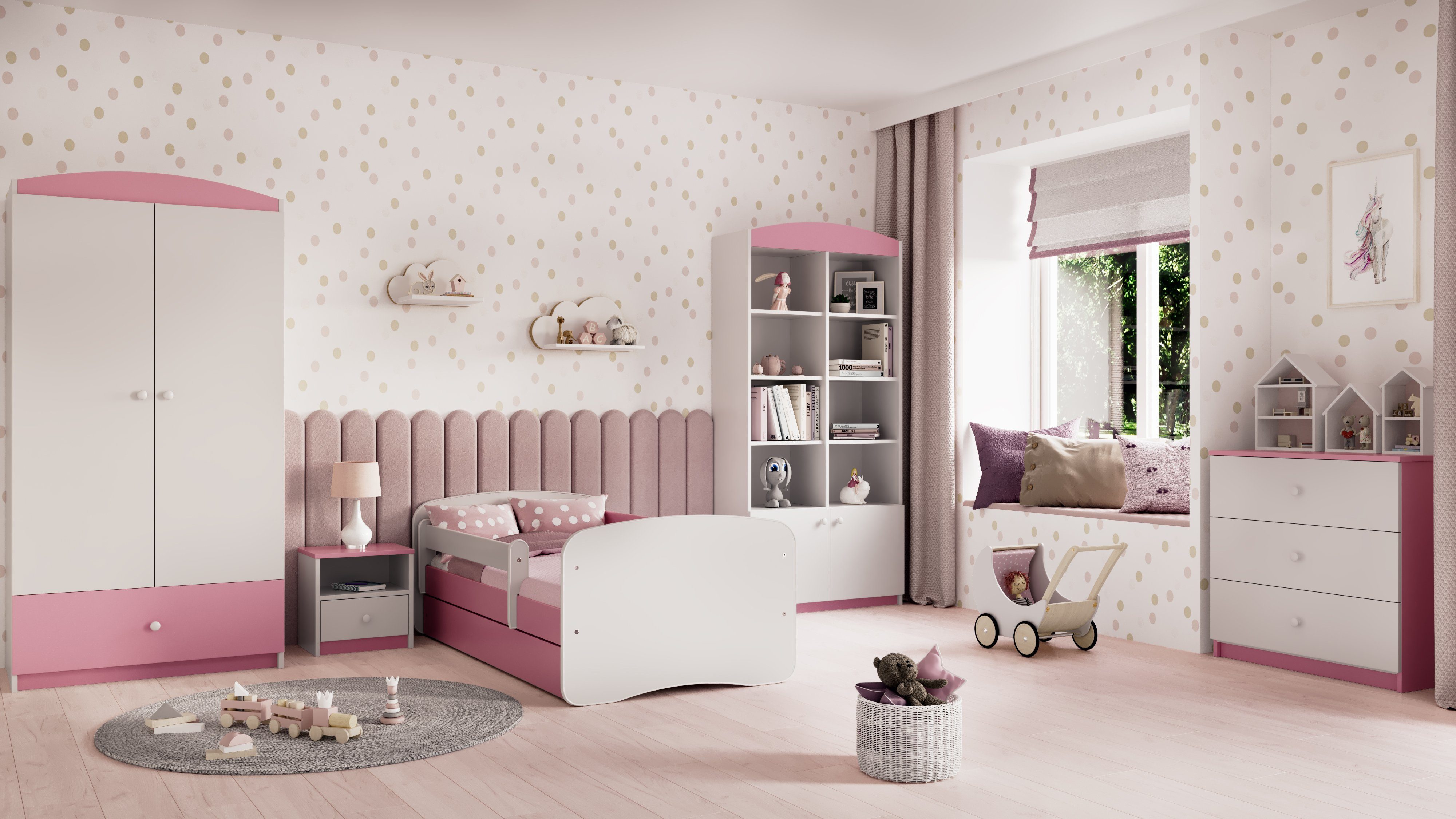 Bjird Bücherregal Babydream Doppel-Bücherregal, mit 8 günstig online kaufen