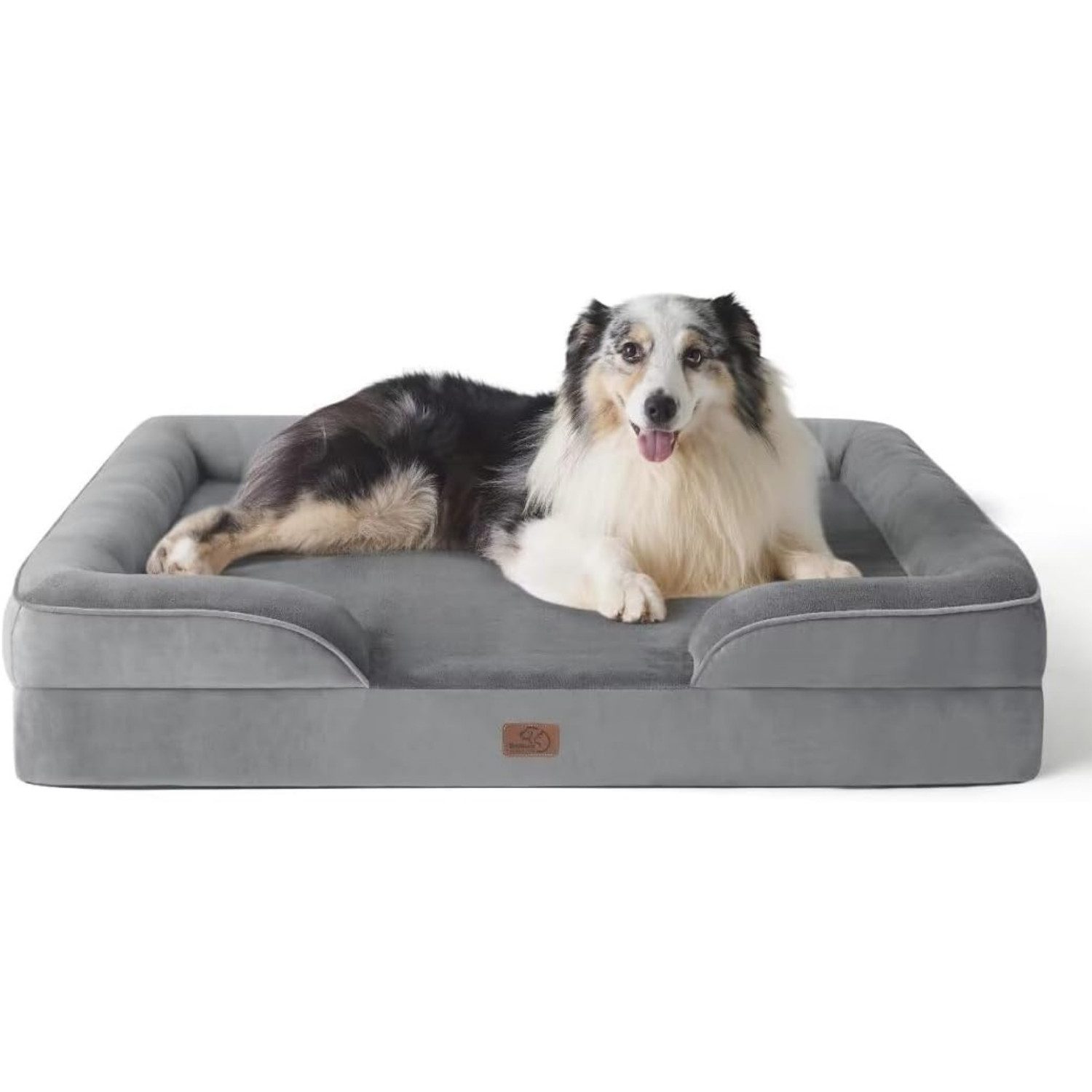 LuxusKollektion Hundekäfig Orthopädisches Hundebett Ergonomisches Hundesofa 106x80 cm waschbar