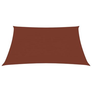furnicato Sonnenschirm Sonnensegel Oxford-Gewebe Rechteckig 2,5x3,5 m Terrakotta-Rot