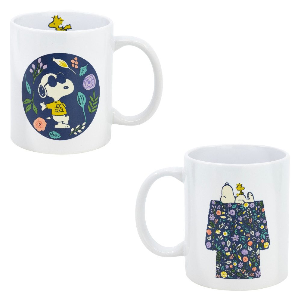 Tasse Peanuts Snoopy Kaffeetasse Teetasse Keramik Tasse 325 ml