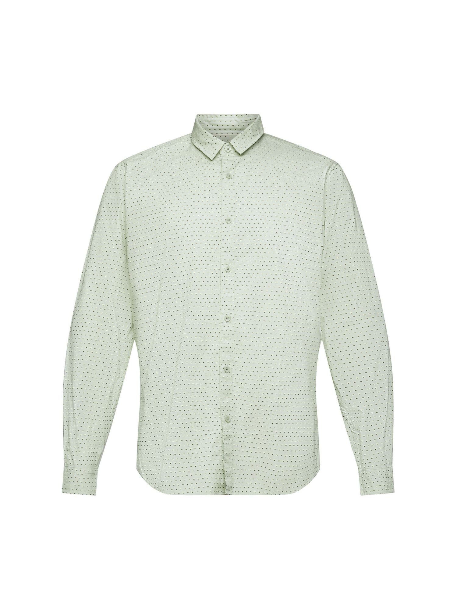 Esprit Businesshemd Slim-Fit-Hemd mit Herzprint