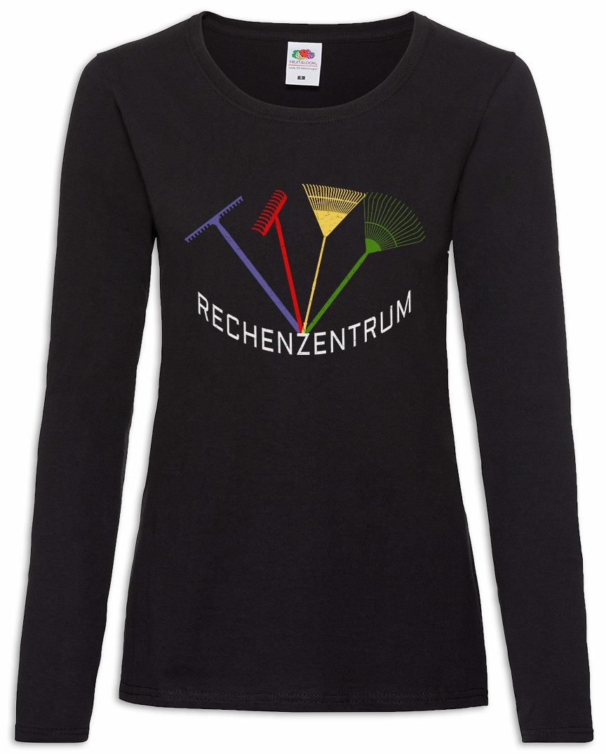 Langarmshirt Rechenzentrum Damen Langarmshirt Computer Server Rächen Gartenarbeit