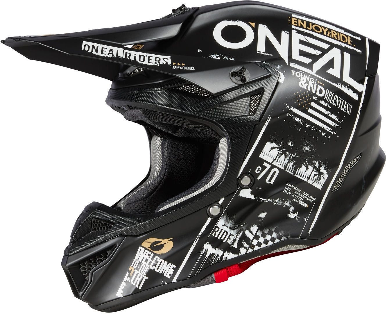 O’NEAL Motocrosshelm 5Series Polyacrylite Attack Motocross Helm