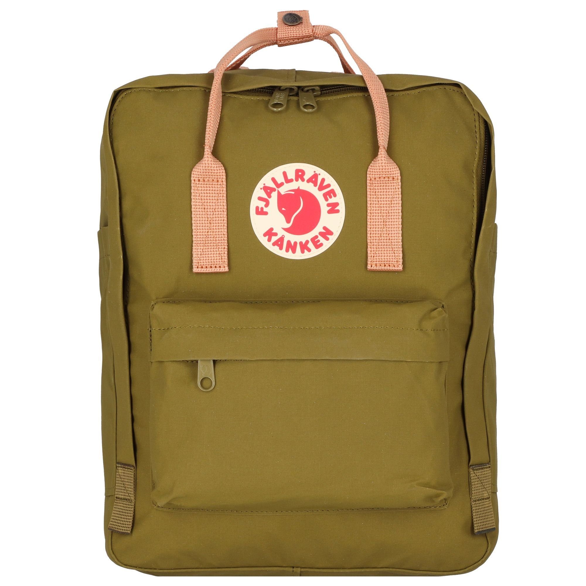 Baumwolle foliage Rucksack green-peach Kanken, sand Fjällräven