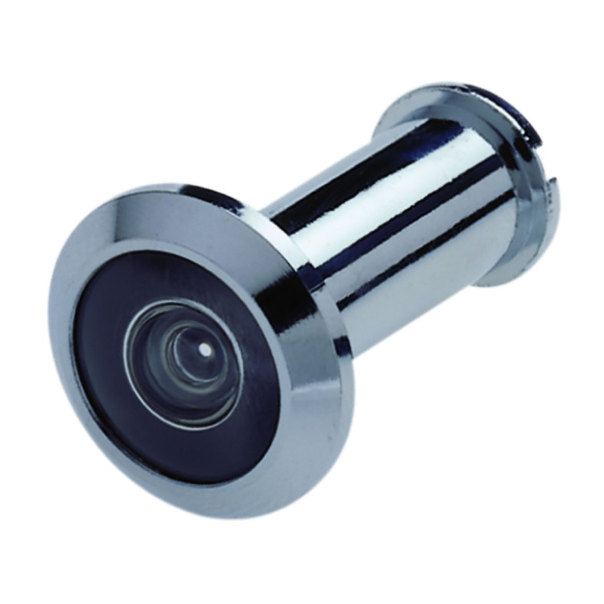 BASI Türspion TS 680 nicht für Glastüren, DIN Vorschrift 1,20m, (Packung) Weitwinkel 180°, Türstärken 35 - 58 mm, Einbau Ø 14 mm, Farbe Messing