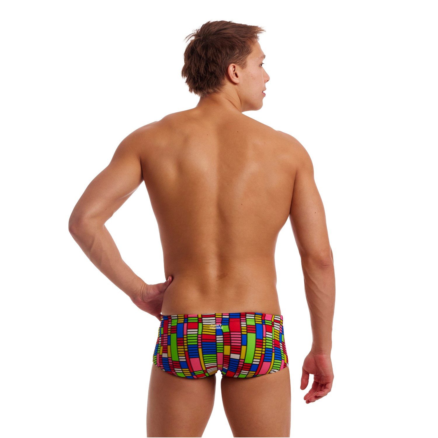 Funky Trunks Badehose The Climb Sidewinder Trunk chlorressistent