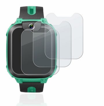BROTECT flexible Panzerglasfolie für Imoo Watch Phone Z1, Displayschutzglas, 3 Stück, Schutzglas Glasfolie matt entspiegelt Anti-Reflex