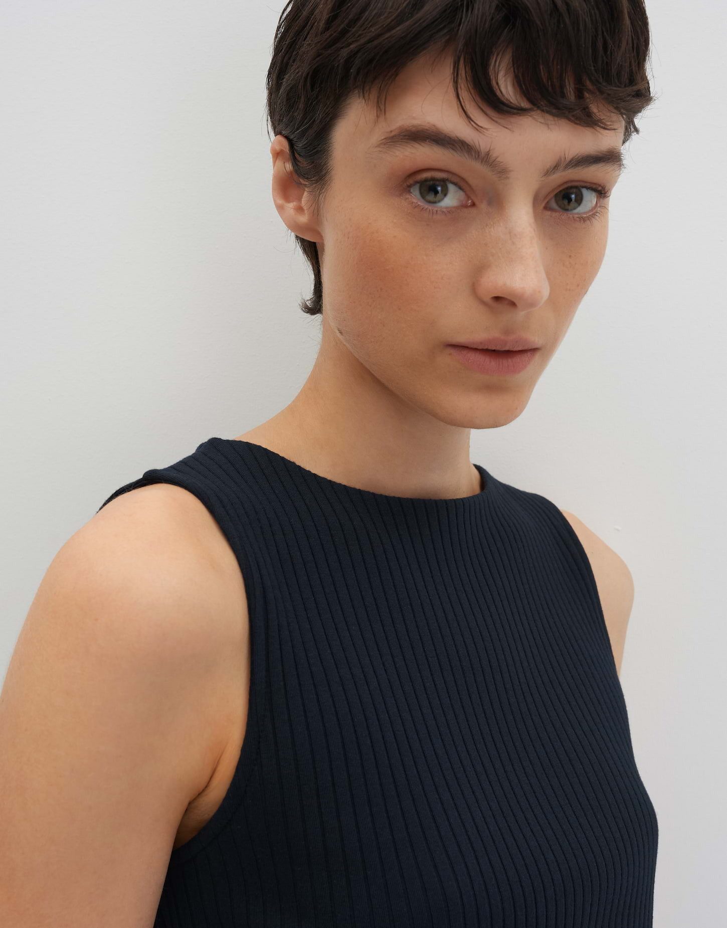 someday Tanktop KAMIA Slim in Rippstrickoptik