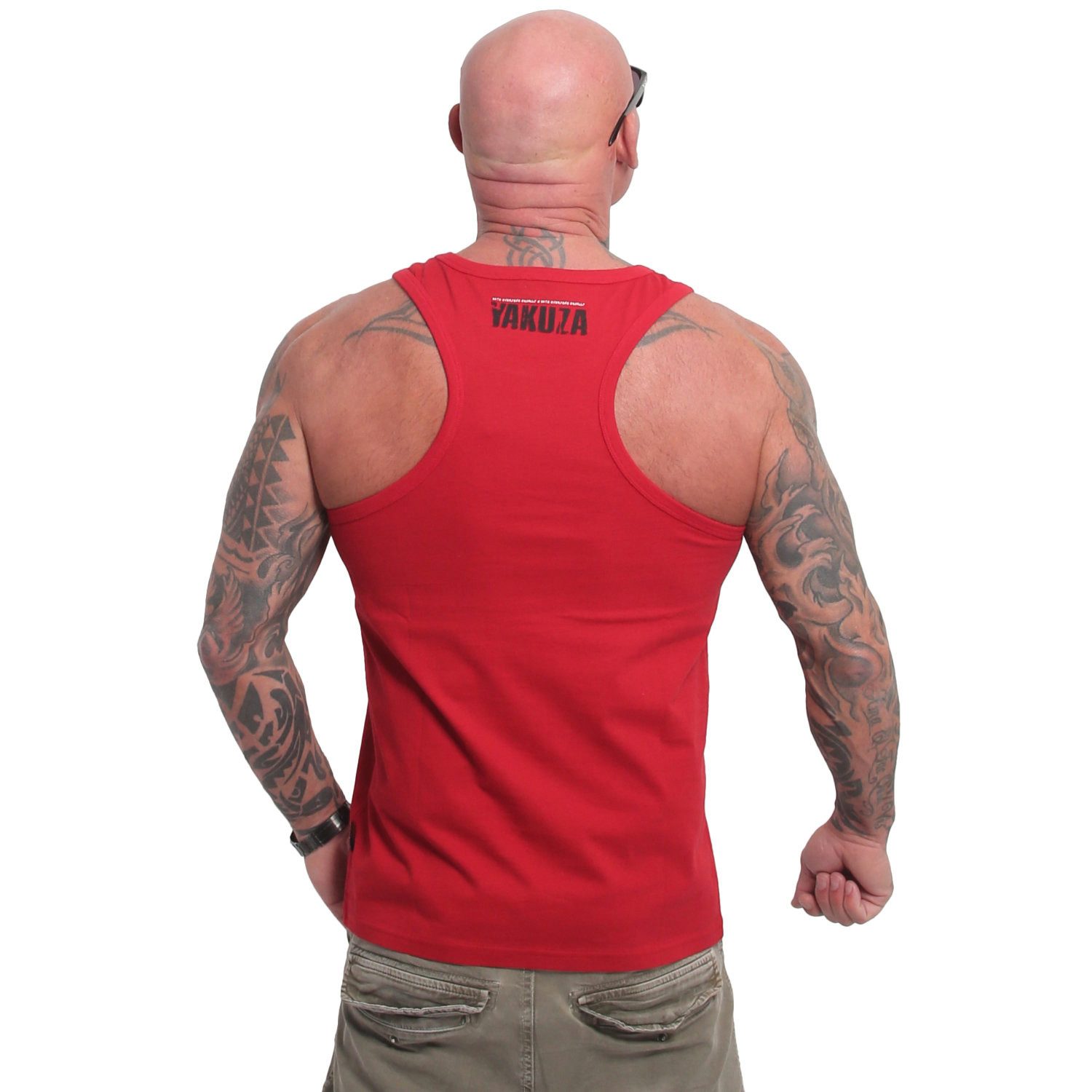 YAKUZA Muskelshirt Weird mit Ringerrücken günstig online kaufen
