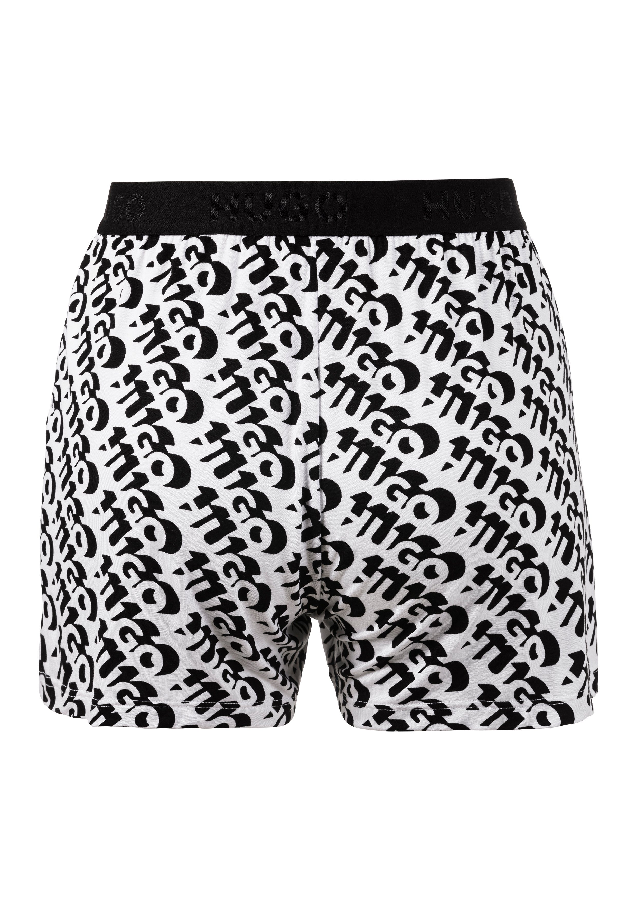HUGO Shorts UNITE_SHORTS PRINTED mit elastischem günstig online kaufen