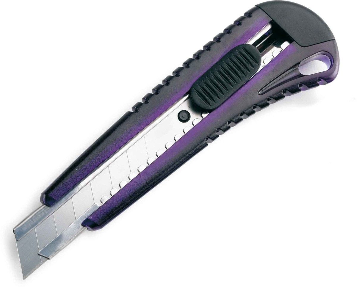 RAPESCO Cutter Hochleistungs-Cuttermesser 18mm farbig sortiert