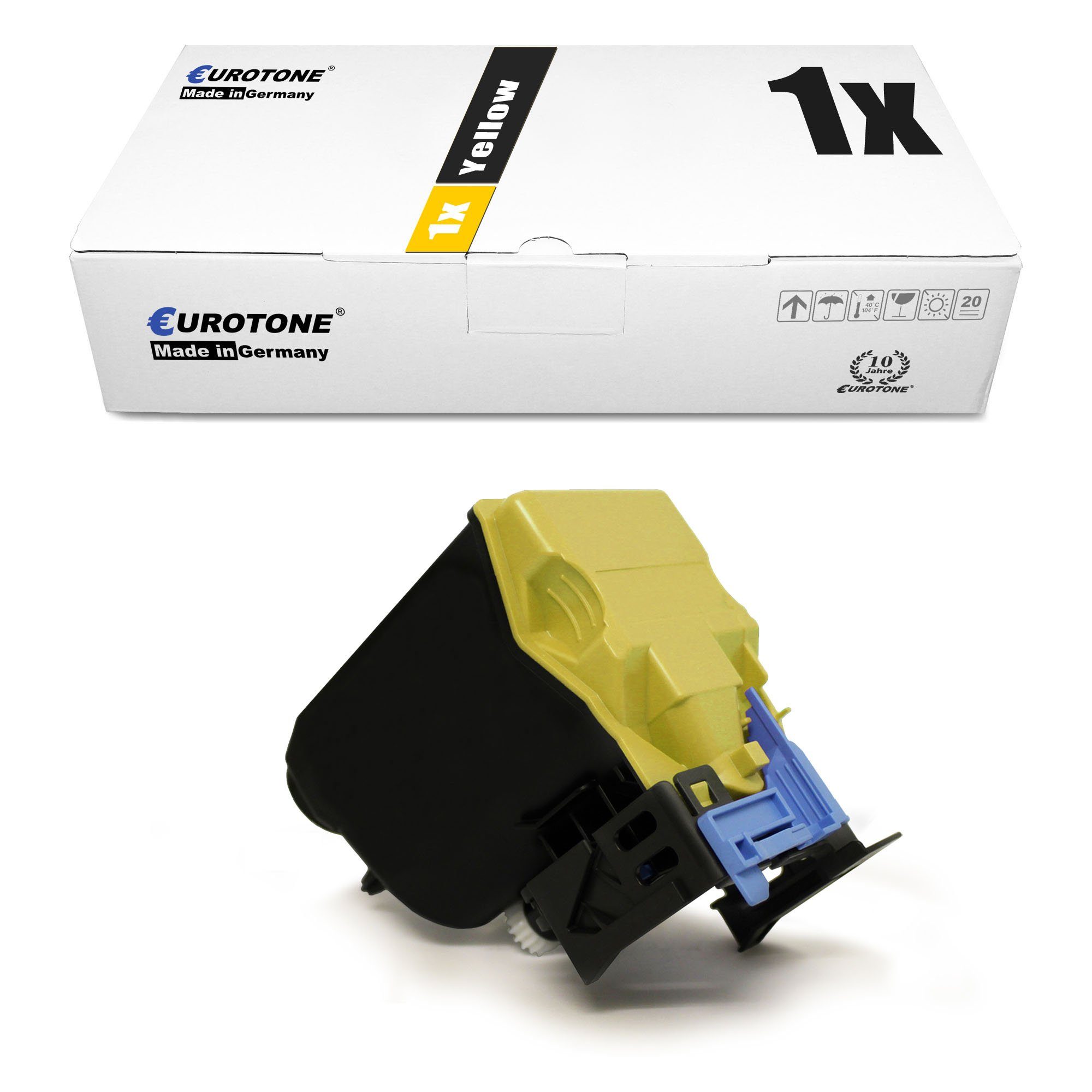 Eurotone Tonerkartusche Toner ersetzt Konica Minolta A5X0250 TNP48Y Yellow