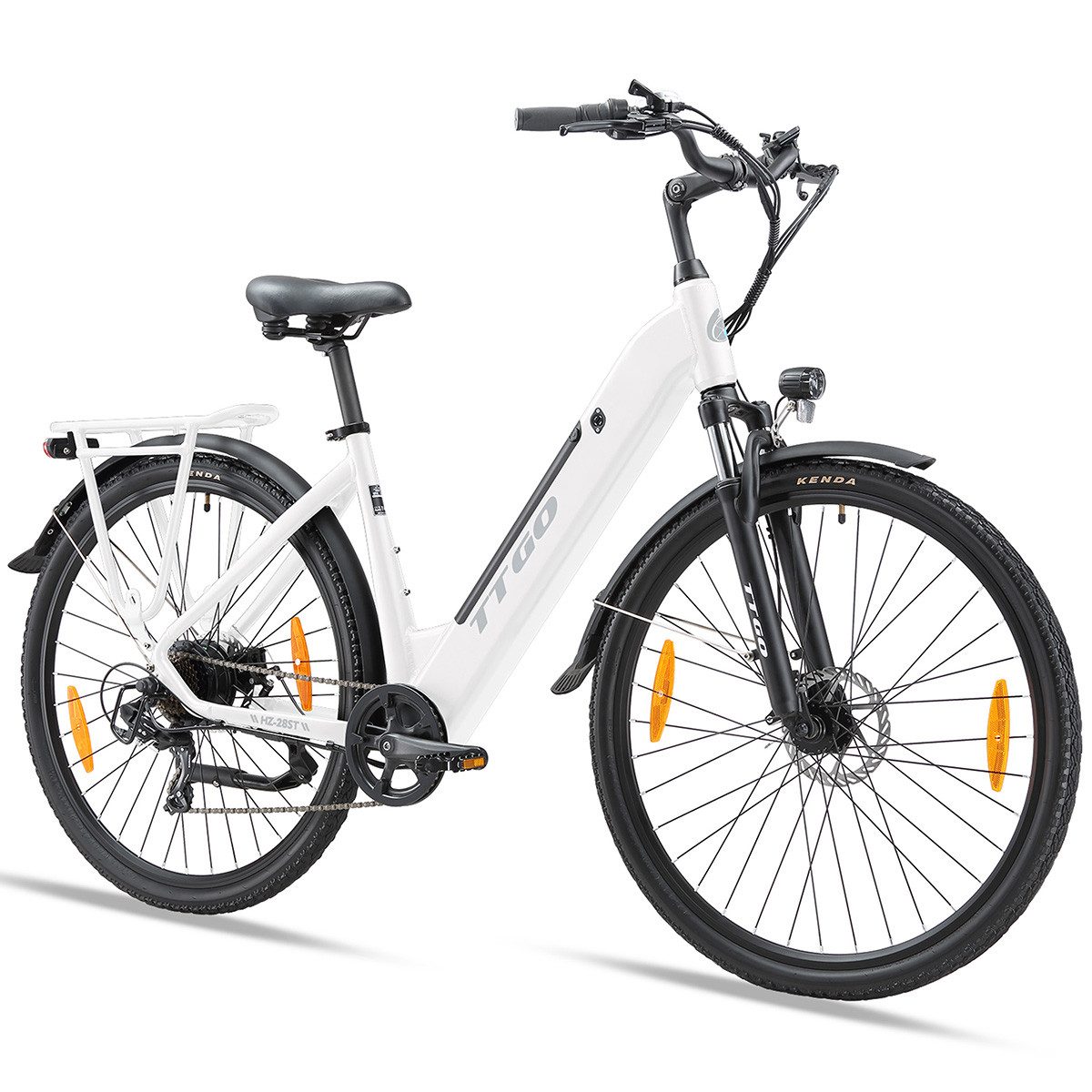 E-Bike Cityrad Cityrad 28 Zoll Damen/Herren HZ28ST SUV, 720Wh, 85 % vormontiert 45Nm
