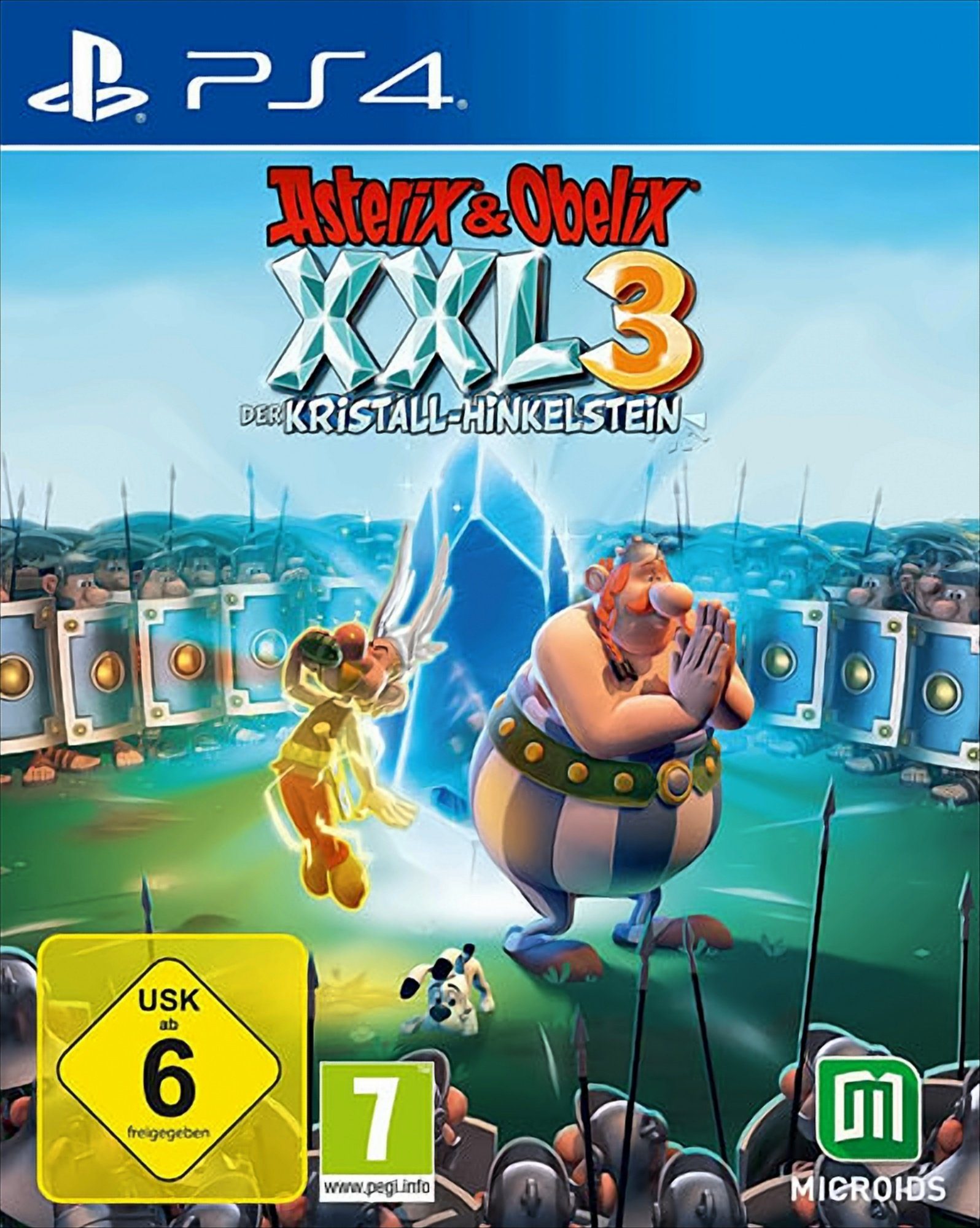 Asterix & Obelix XXL3 - Kristall-Hinkelstein PS4 Playstation 4