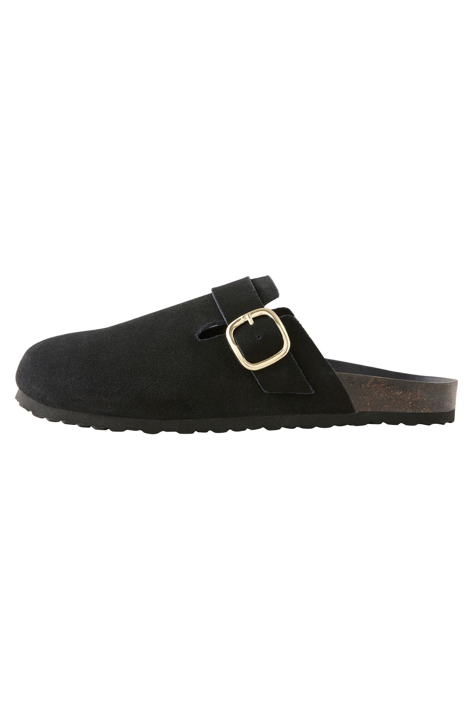 Next Forever Comfort® Leder-Clogs, extra weite Passform Clog (1-tlg)
