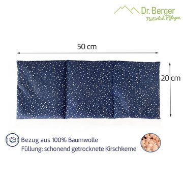 Dr. Berger Kirschkernkissen Dr. Berger 1-Kammer-und 3-Kammer Kirschkernkissen Set Tupfendruck Blau, Spar-Set, 2-tlg.