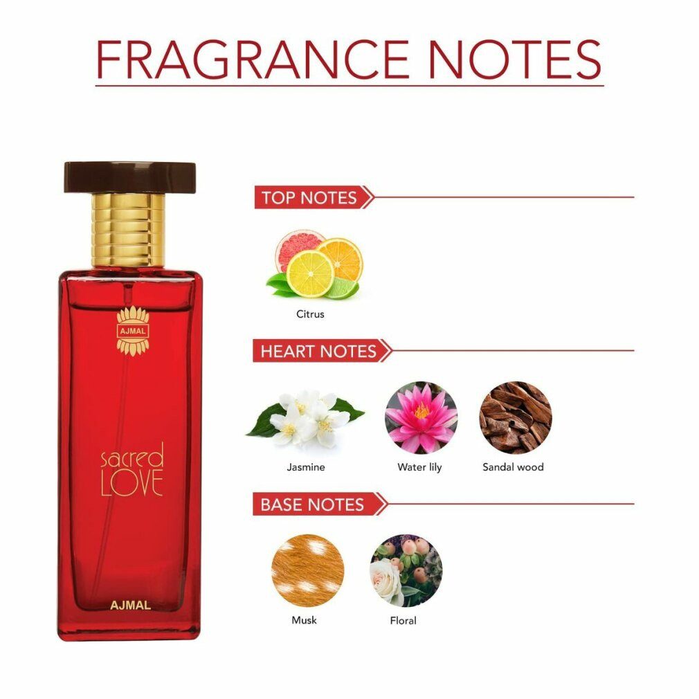 Ajmal Eau de Parfum Sacred Love Eau De Parfum Spray 50ml für Frauen