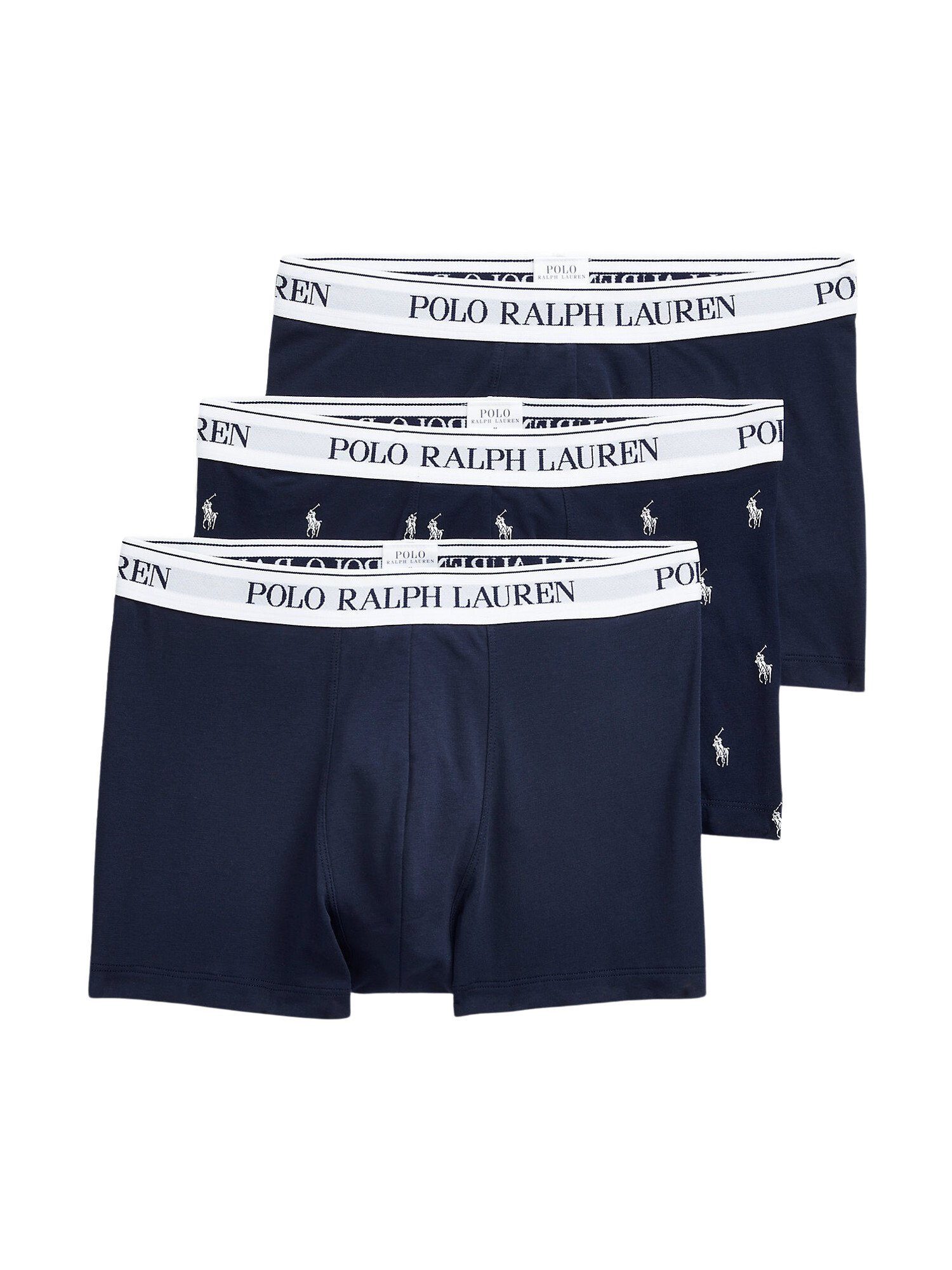 Polo Ralph Lauren Ralph Lauren Dreierpack Spring Boxershorts Trunks 4 Start SHP Dunkelblau/Muster Boxershorts (3-St)