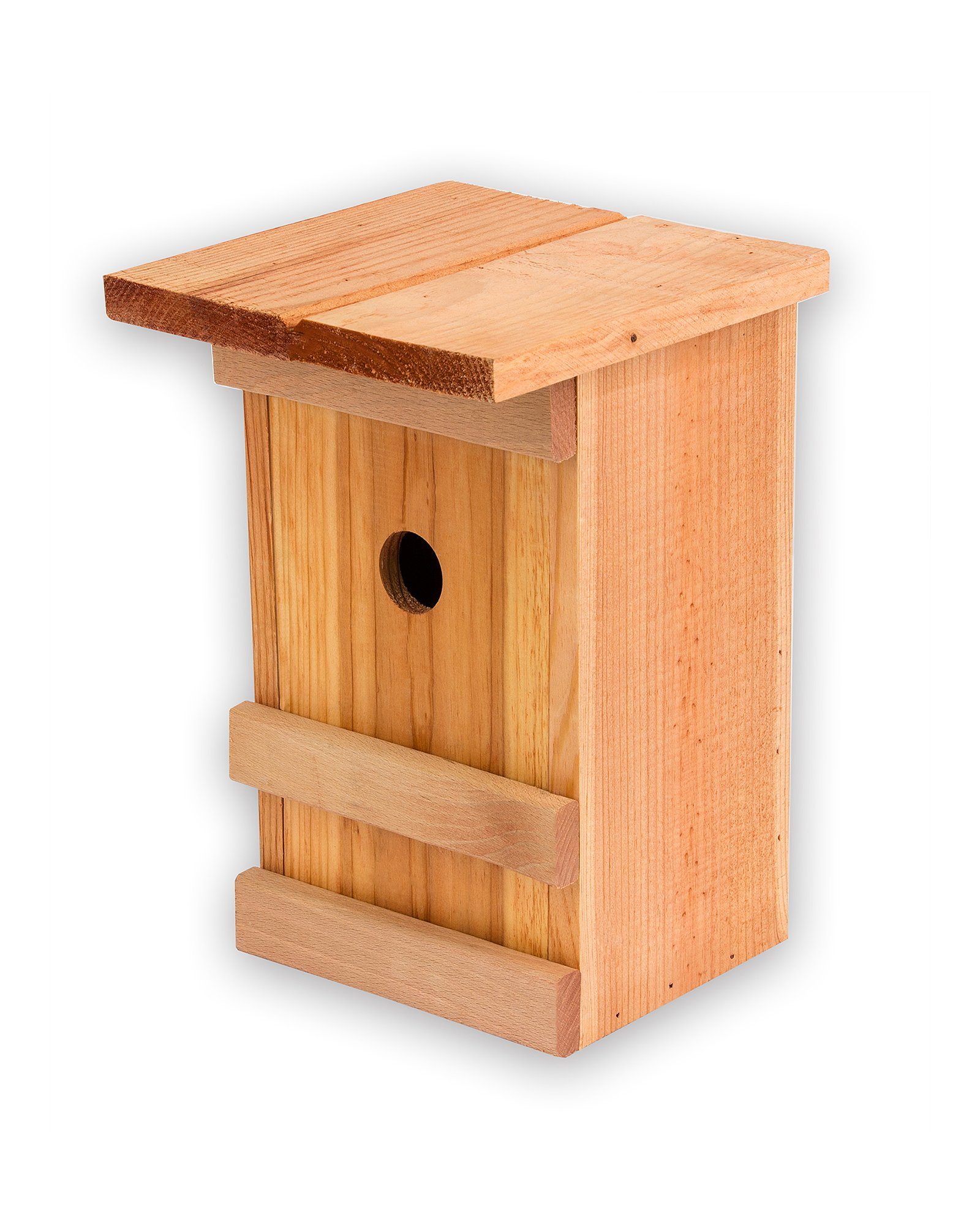 BigDean Vogelhaus Meisennistkasten Massivholz 25,5x16x17cm Einflugloch 28mm günstig online kaufen