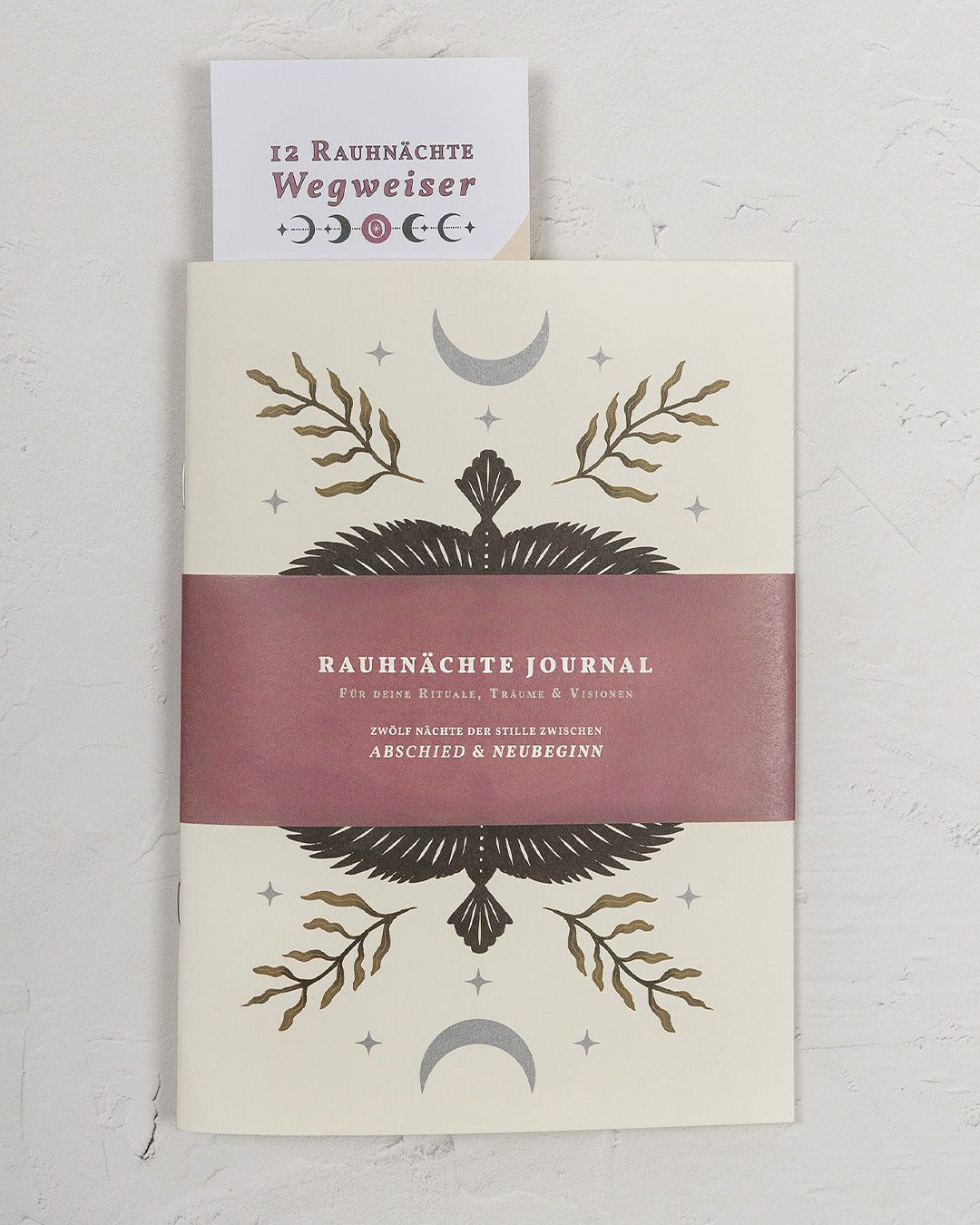 Oh Shanti Notizbuch Rauhnächte Journal mit Reflexionsfragen für 12 Nächte Johanna Nüsch