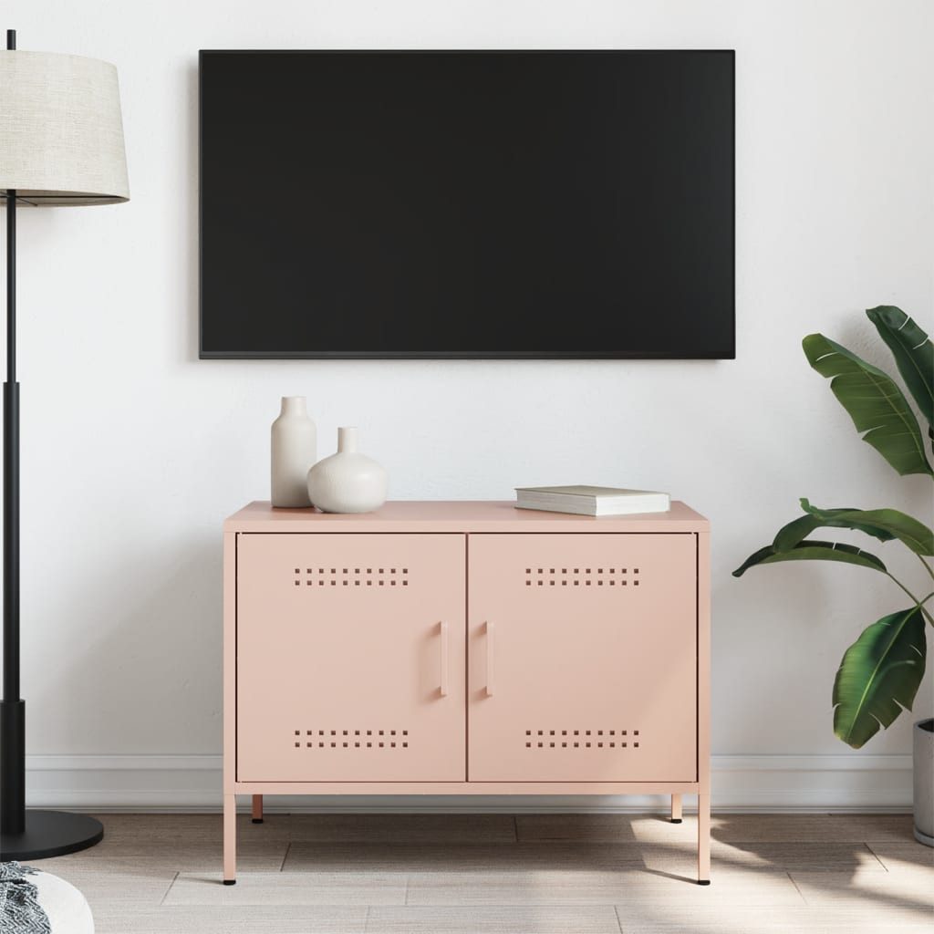 vidaXL TV-Schrank TV-Schrank Rosa 68x39x50,5 cm günstig online kaufen