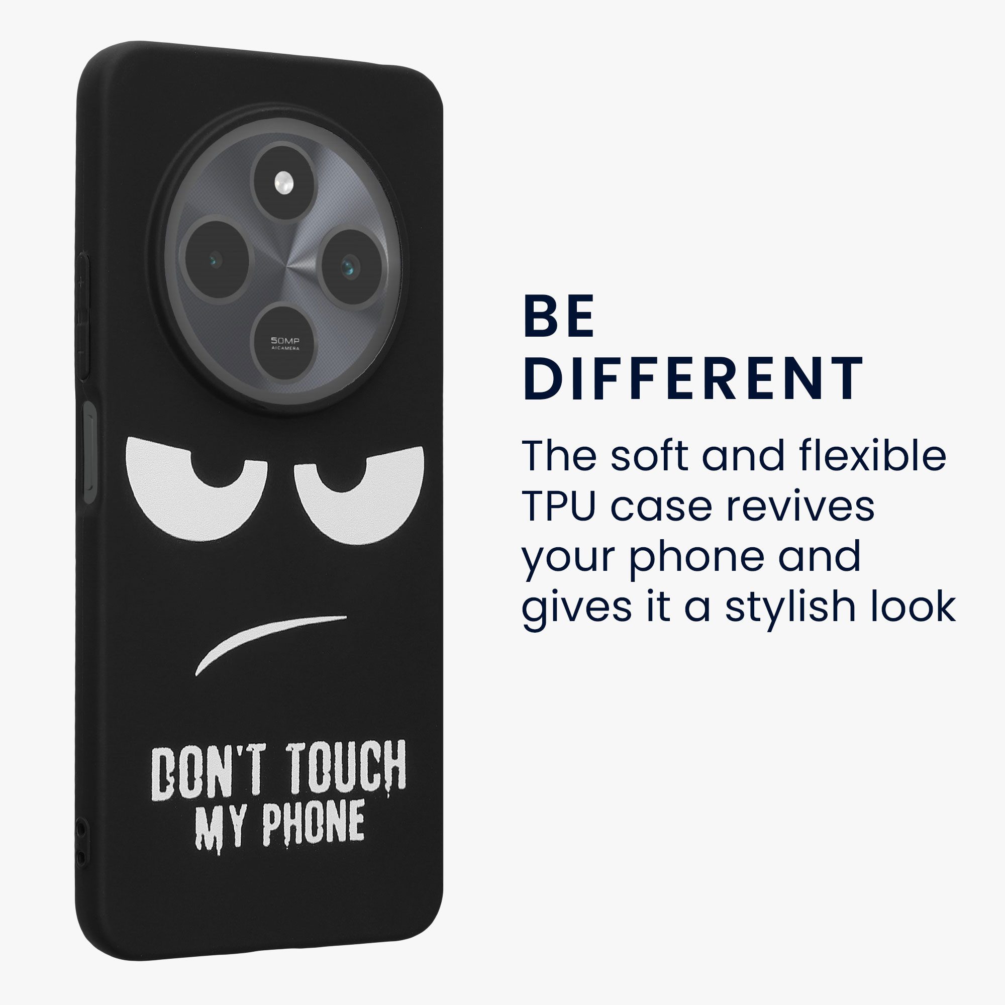 kwmobile Handyhülle Hülle für Xiaomi Redmi 14C / Poco C75, Handyhülle Silikon Case