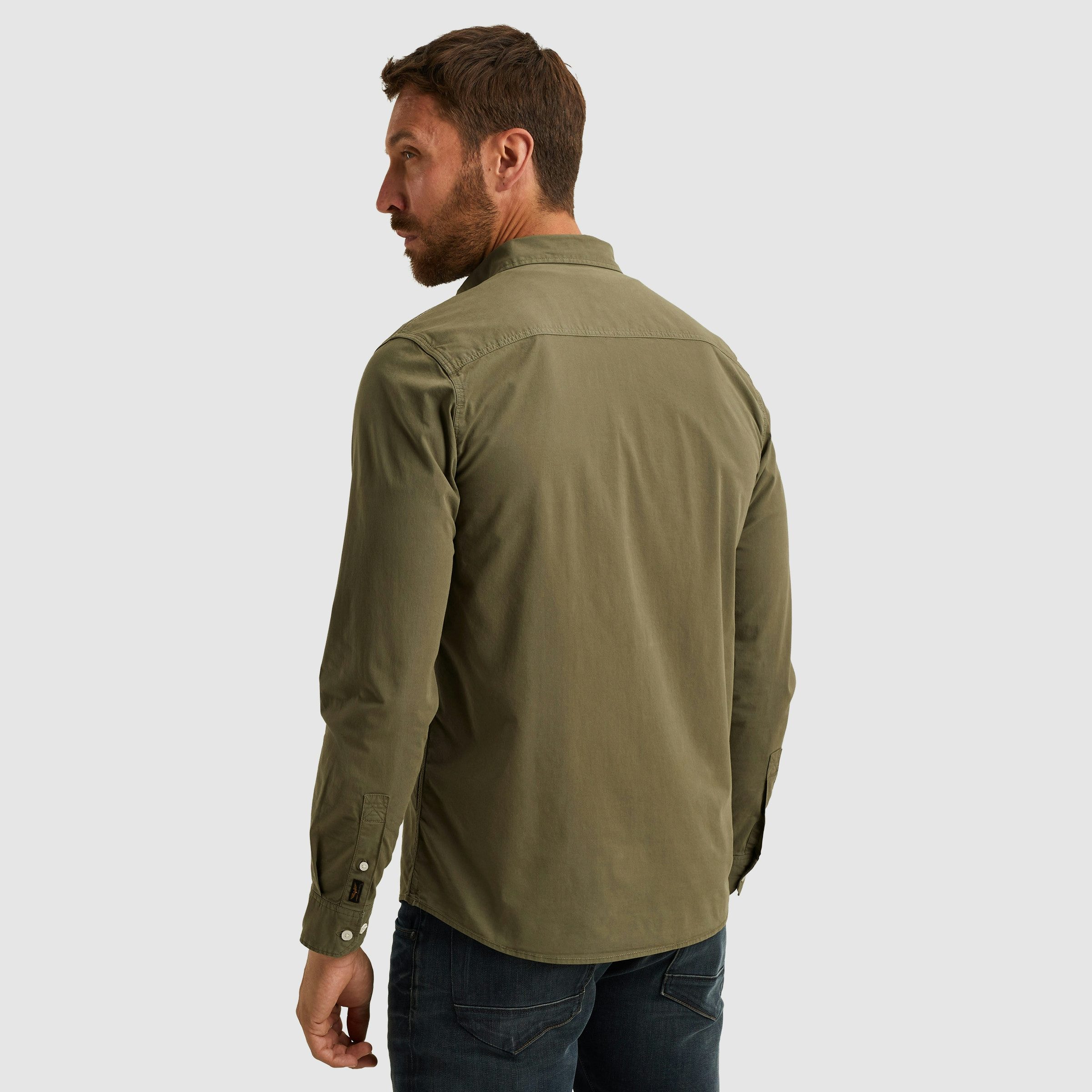 PME LEGEND Langarmhemd mit Manschetten