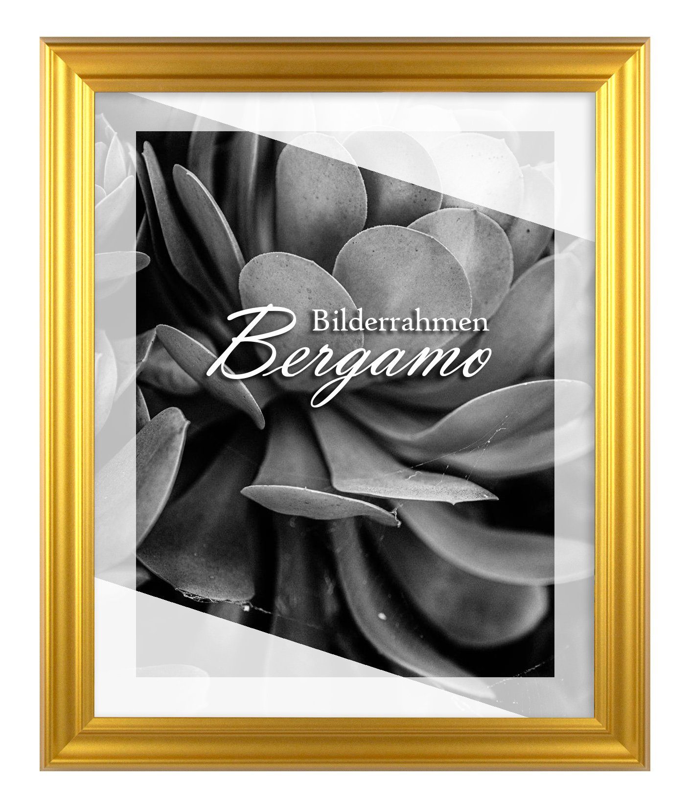 BIRAPA Einzelrahmen »Bilderrahmen Bergamo«, (1 Stück), 20x20 cm, Gold  Schlicht, MDF online kaufen | OTTO