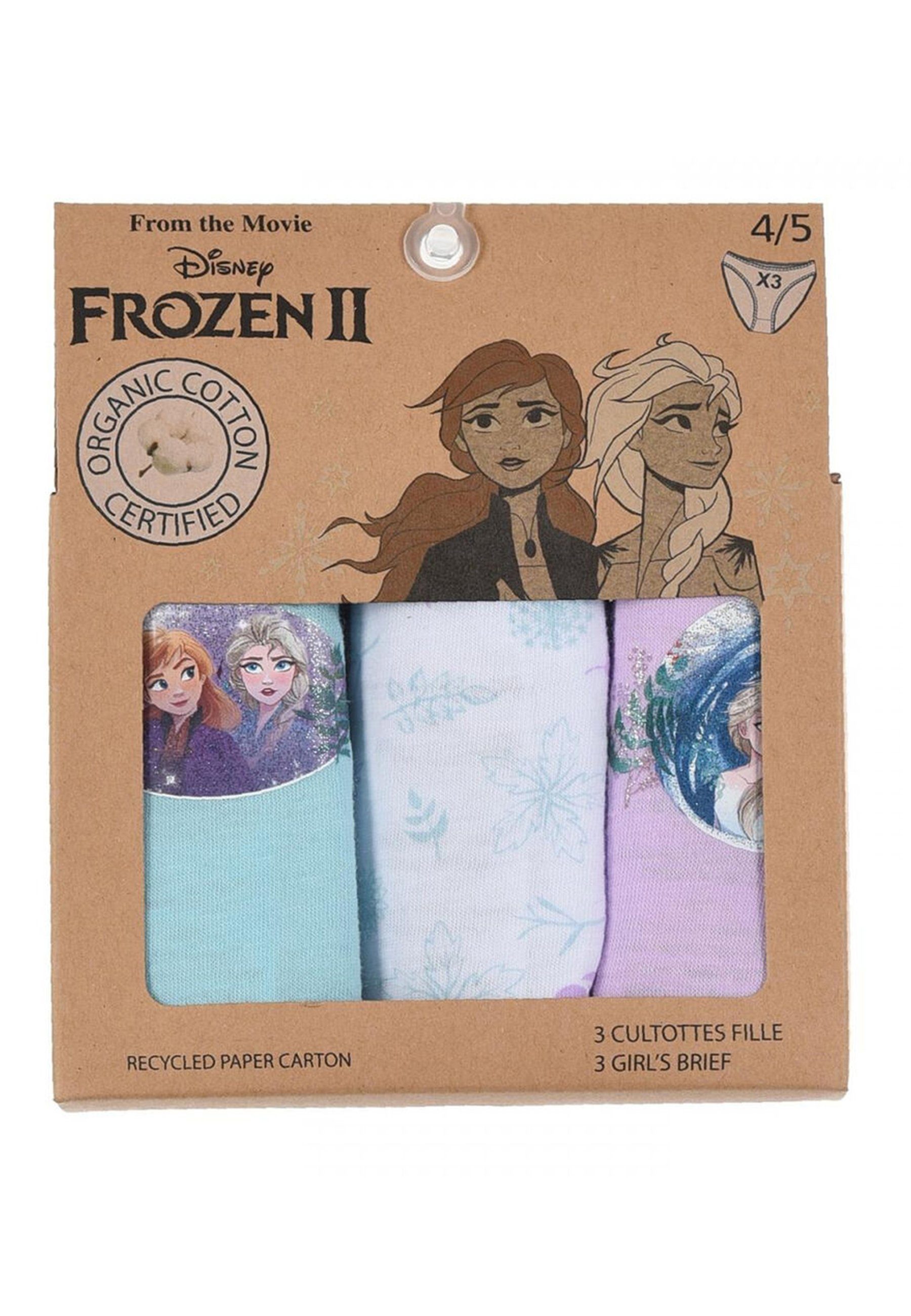 und Anna Schlüpfer Unterhosen - Elsa (3-St) Disney Mädchen Eiskönigin Frozen Slip Kinder Die