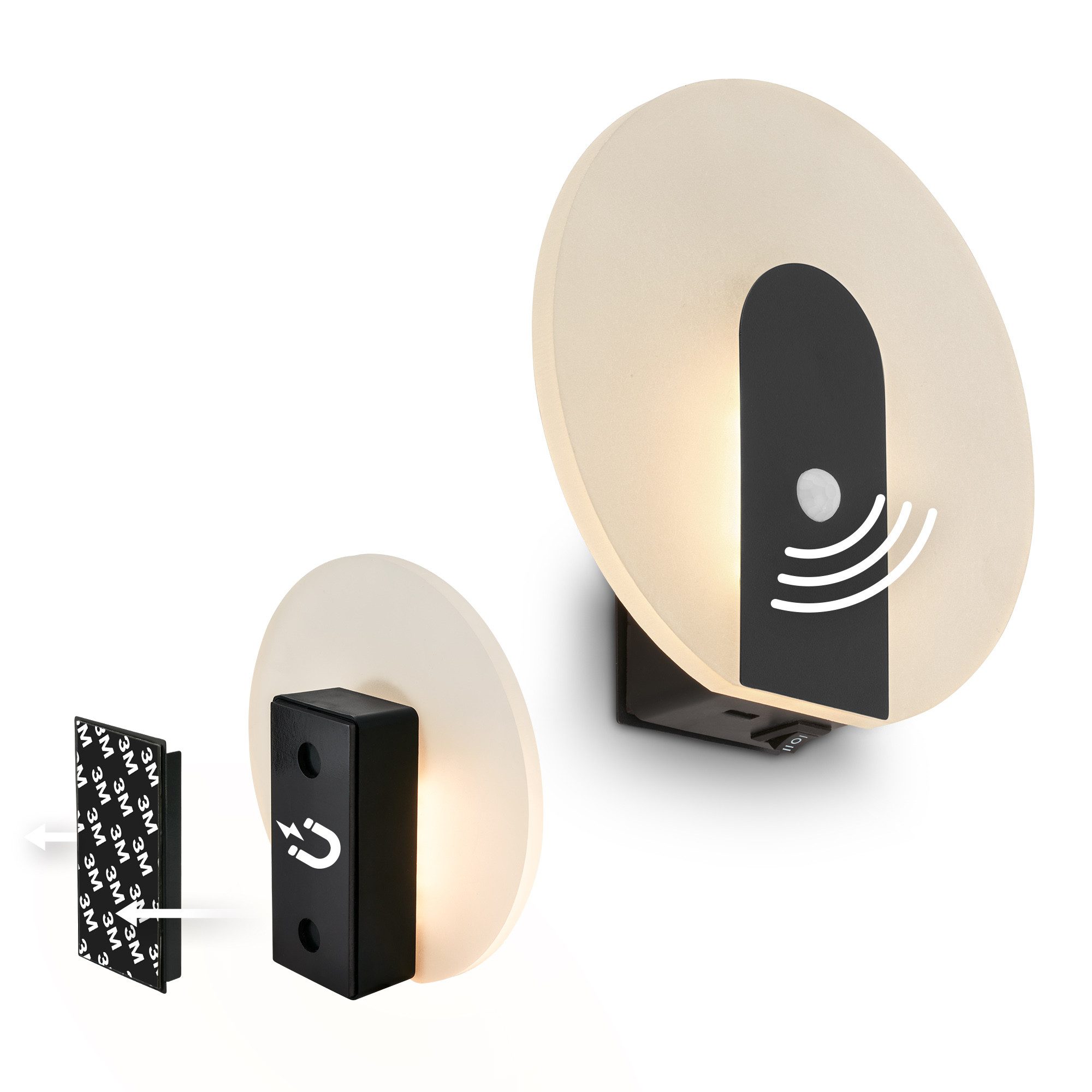 Briloner Leuchten LED Wandleuchte LED, LED fest integriert